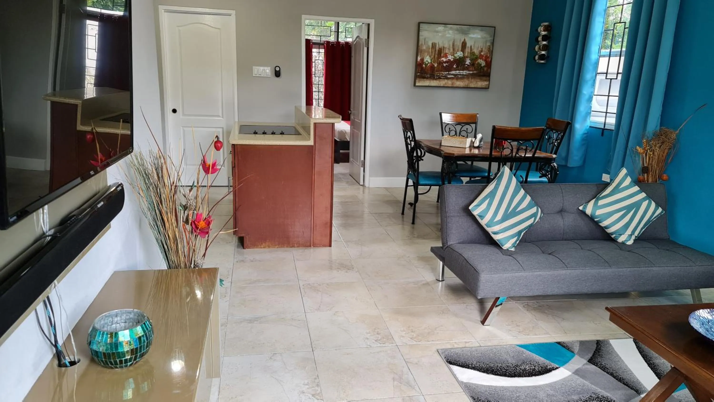 Living room in Casa Pinto Guest Apartment