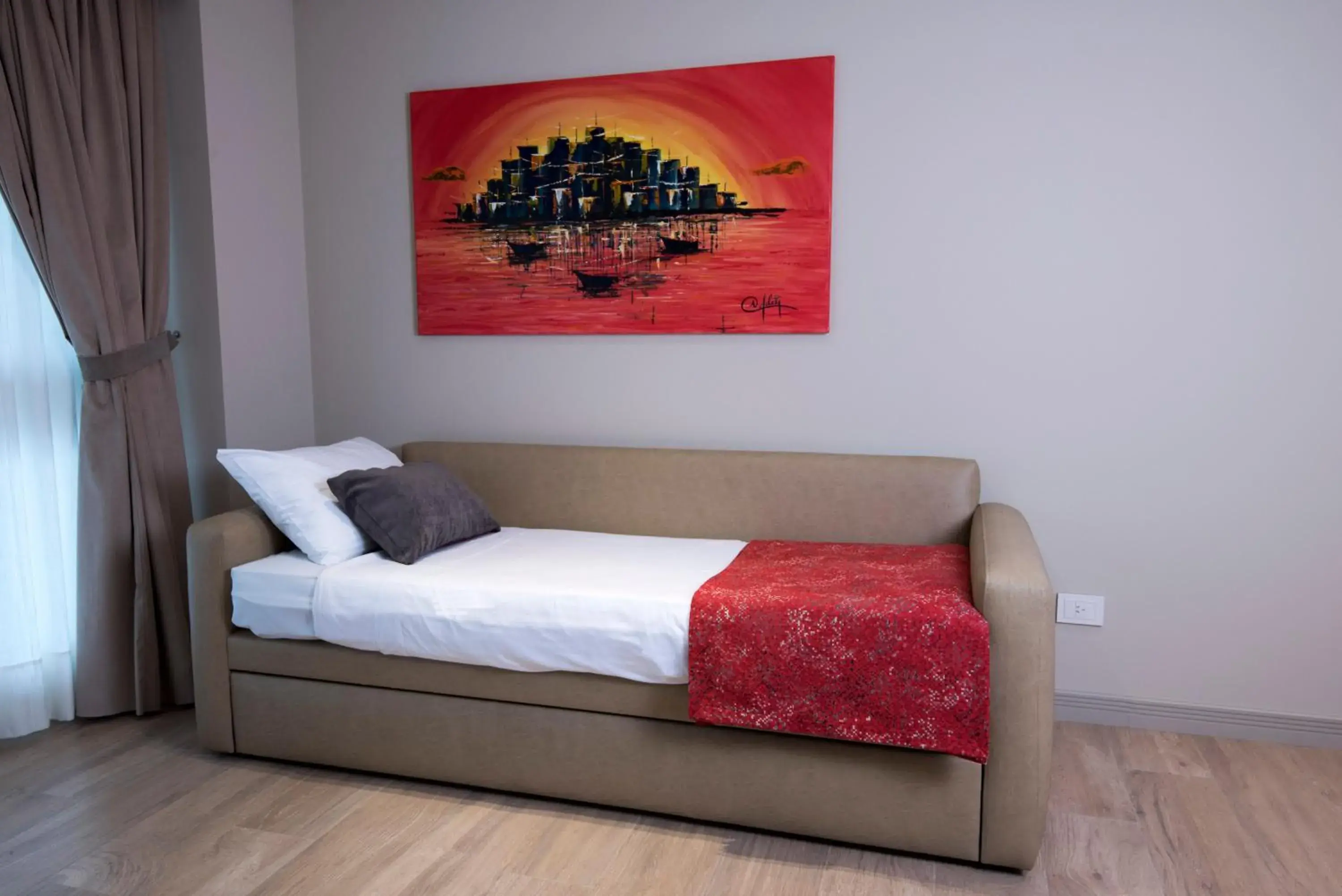 Bed in ARC Arenales Studios & Suites Bed in ARC Arenales Studios & Suites