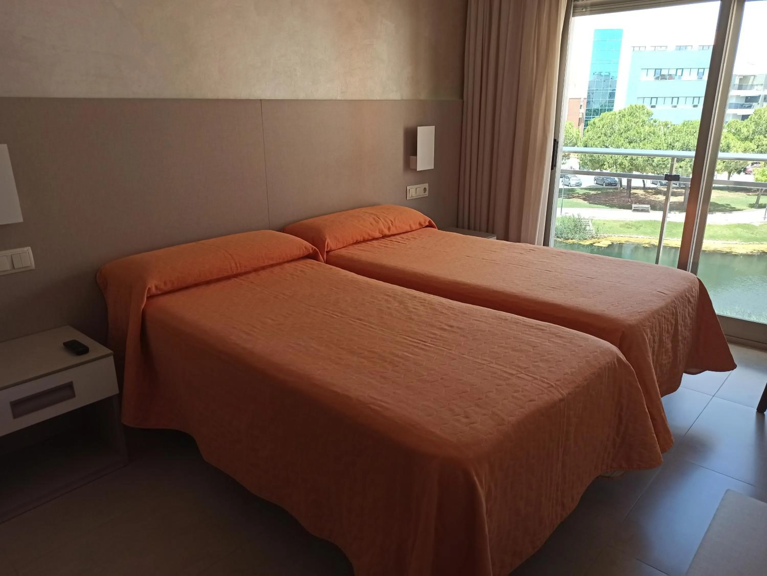Bed in Hotel Marina