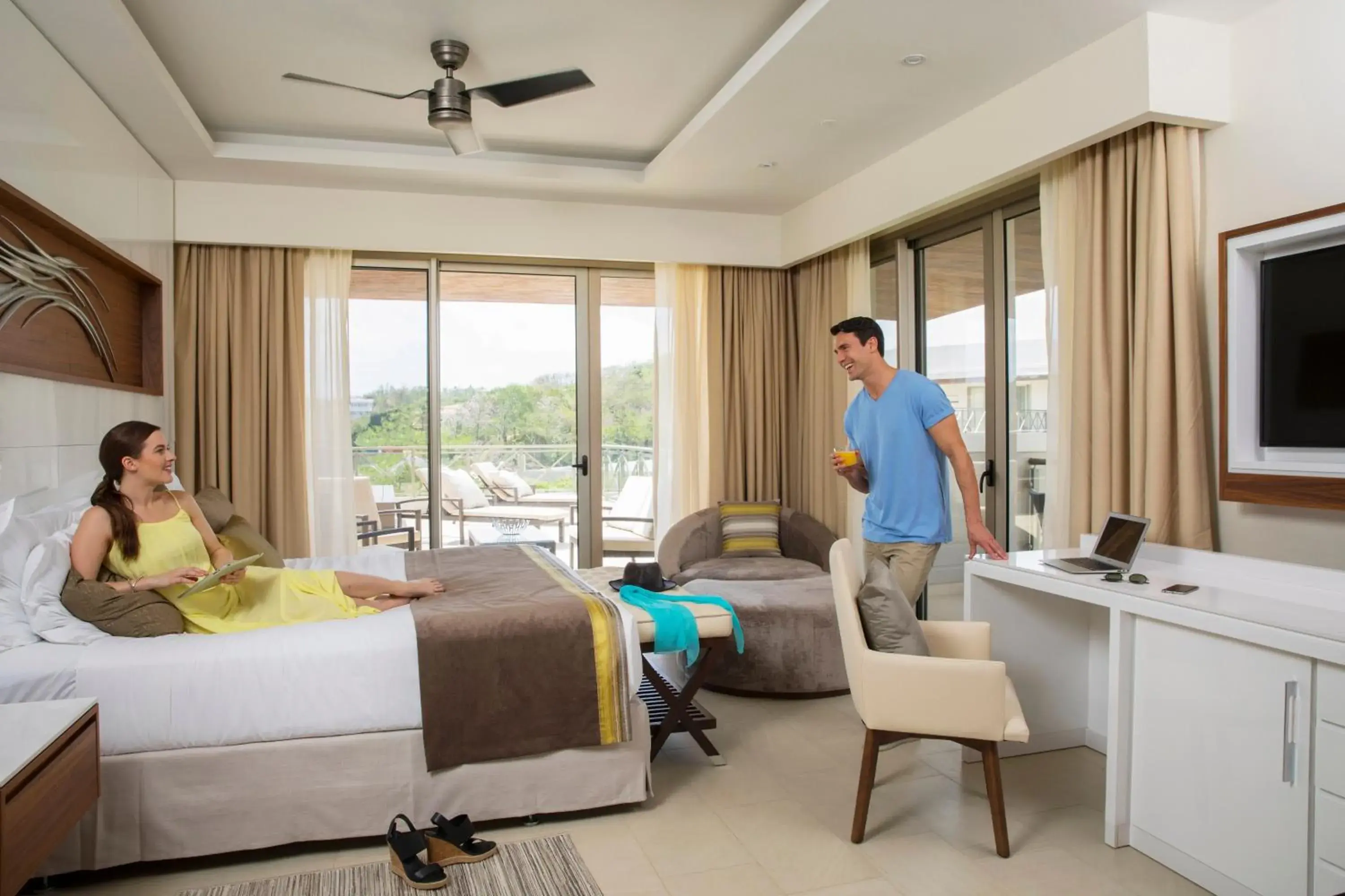 Bedroom, Bed in Royalton Hideaway Saint Lucia, An Autograph Collection All-Inclusive Resort - Adults Only Bedroom, Bed in Royalton Hideaway Saint Lucia, An Autograph Collection All-Inclusive Resort - Adults Only