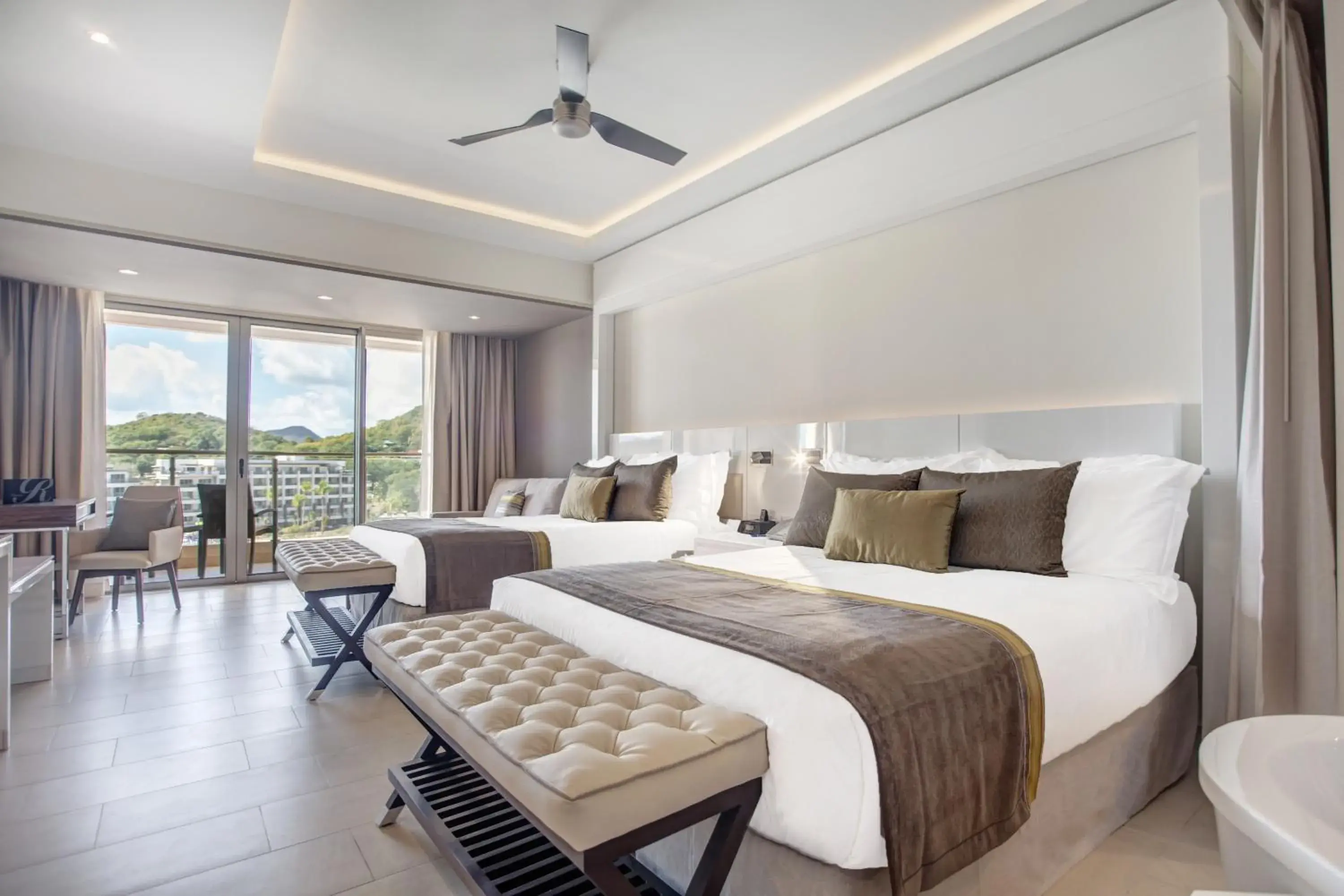 Bedroom, Bed in Royalton Hideaway Saint Lucia, An Autograph Collection All-Inclusive Resort - Adults Only Bedroom, Bed in Royalton Hideaway Saint Lucia, An Autograph Collection All-Inclusive Resort - Adults Only