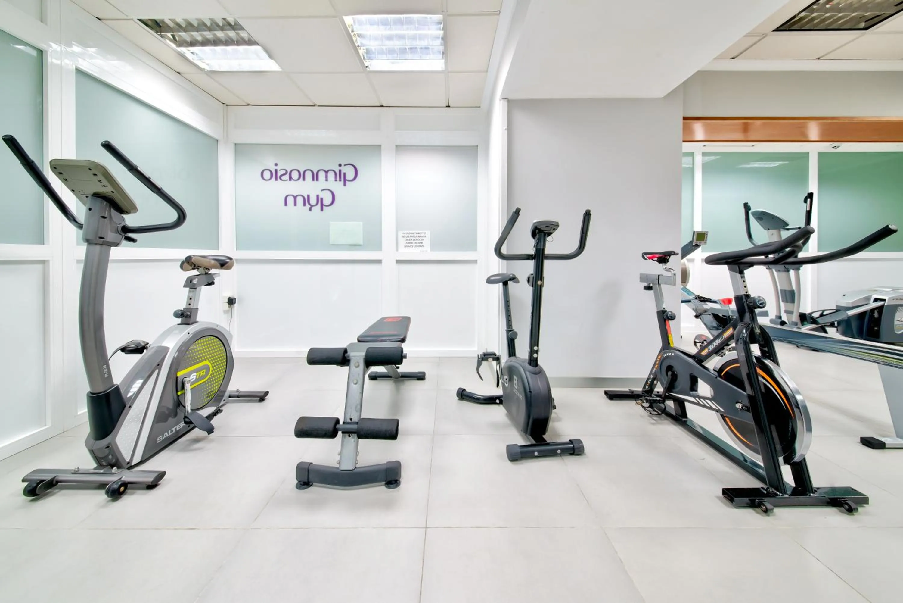 Fitness centre/facilities in Hotel Brisa