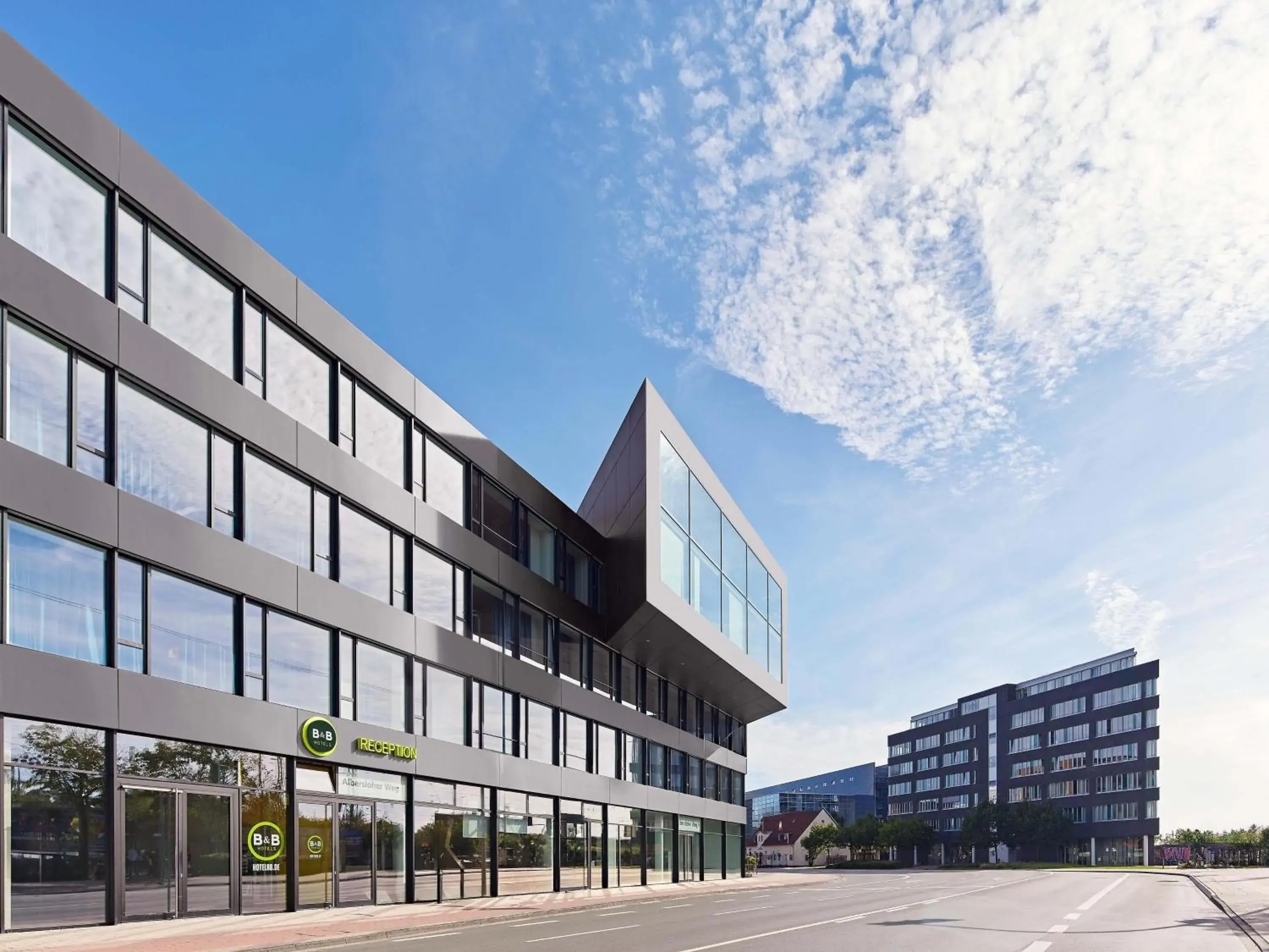 Property building in B&B HOTEL Münster Hafen Property building in B&B HOTEL Münster Hafen