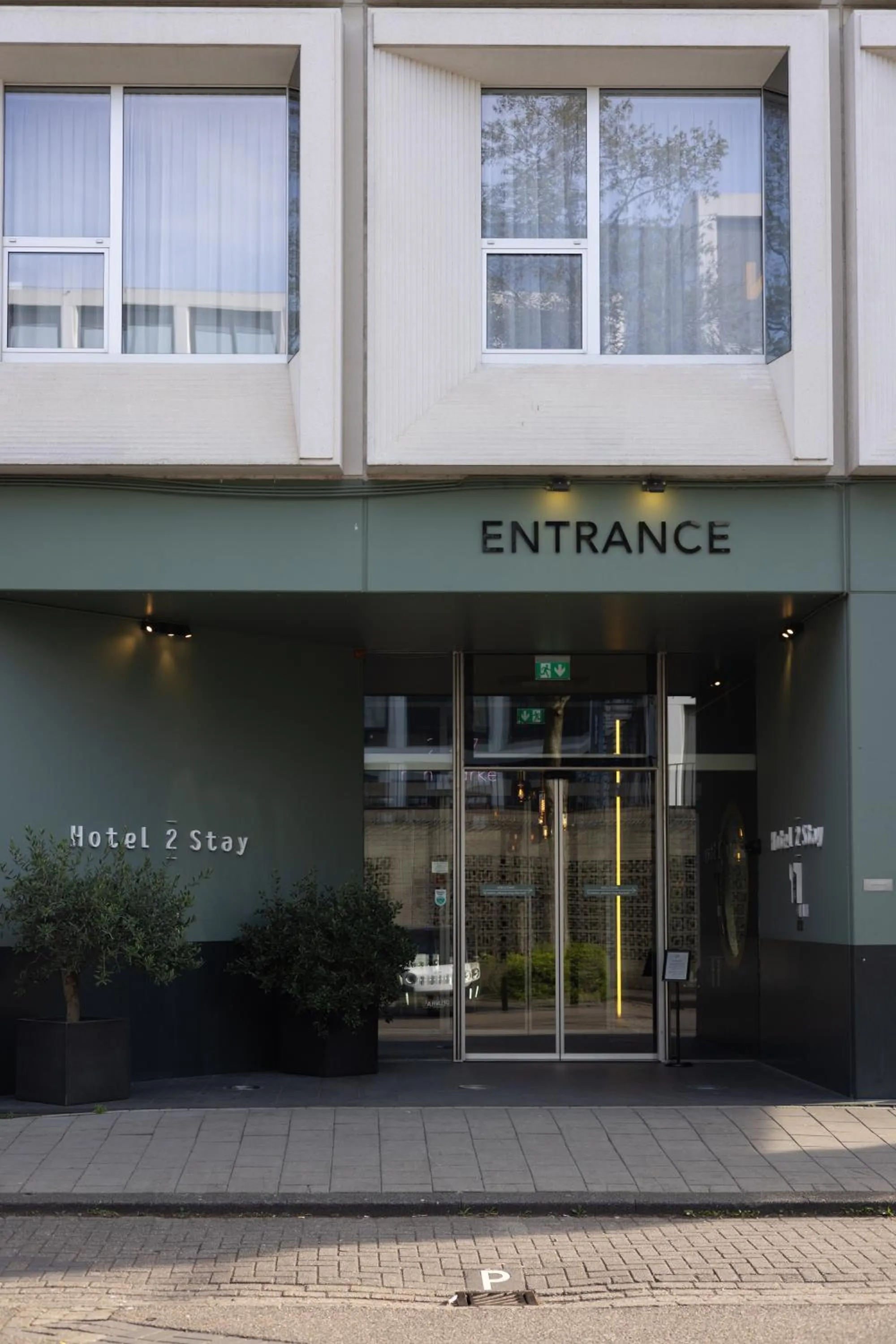 Facade/entrance in Hotel2Stay