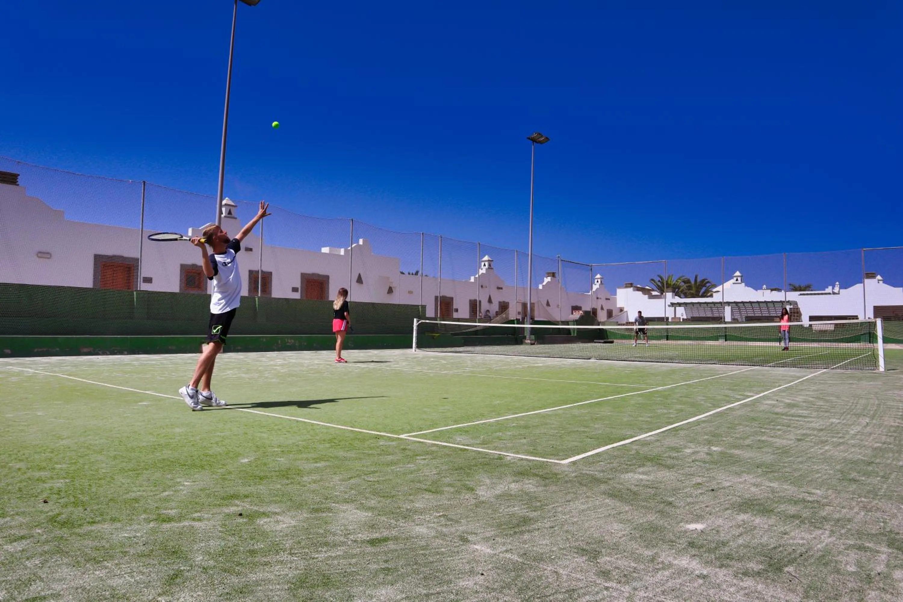 Tennis court in Las Marismas de Corralejo