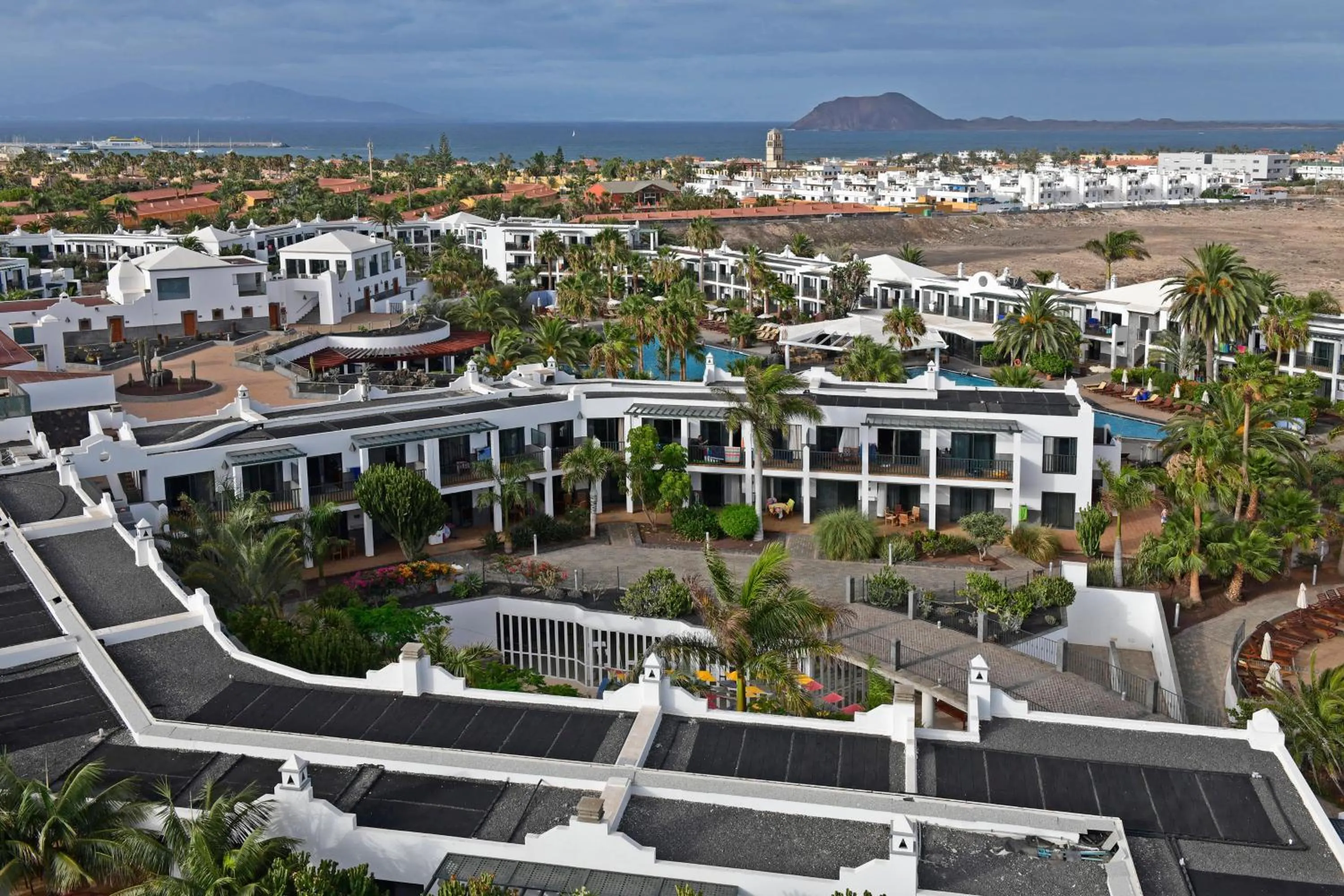 Bird's eye view in Las Marismas de Corralejo