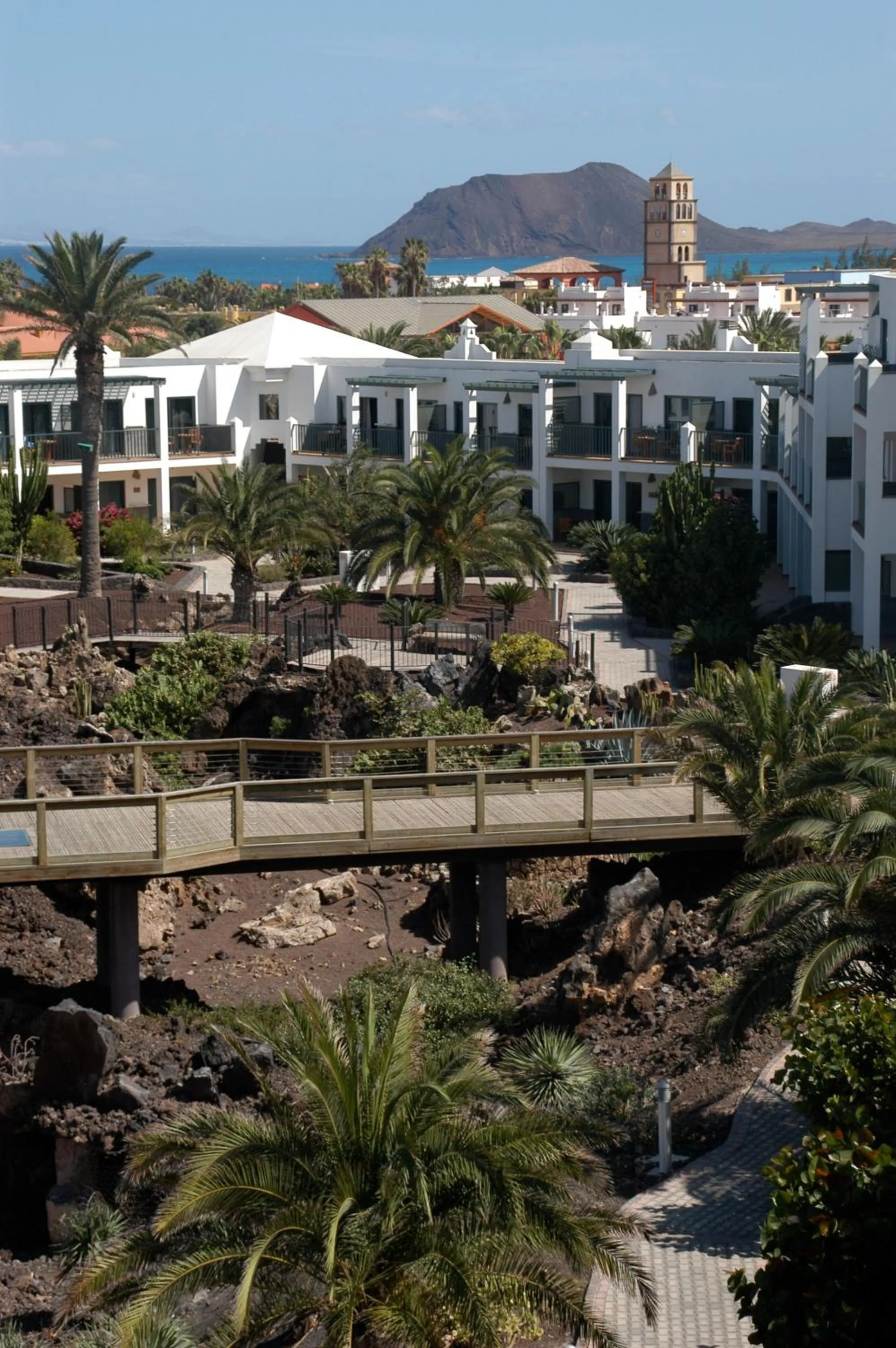 Garden view in Las Marismas de Corralejo