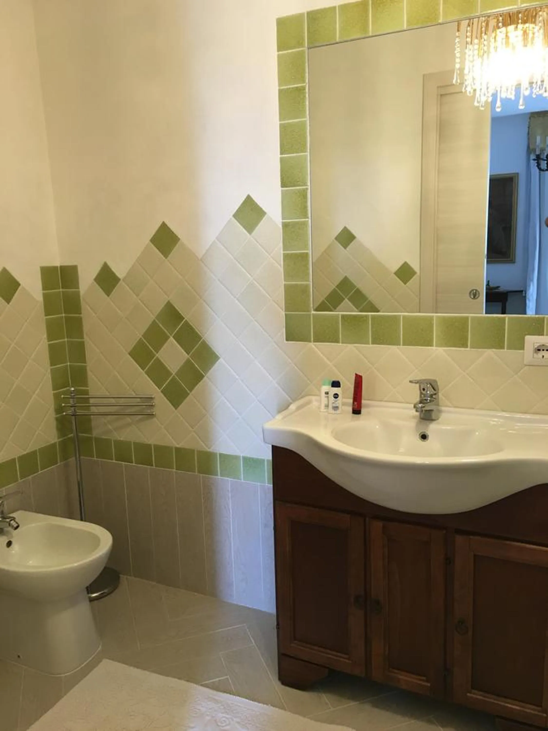 Bathroom in Lu Cuccumiau country B&B