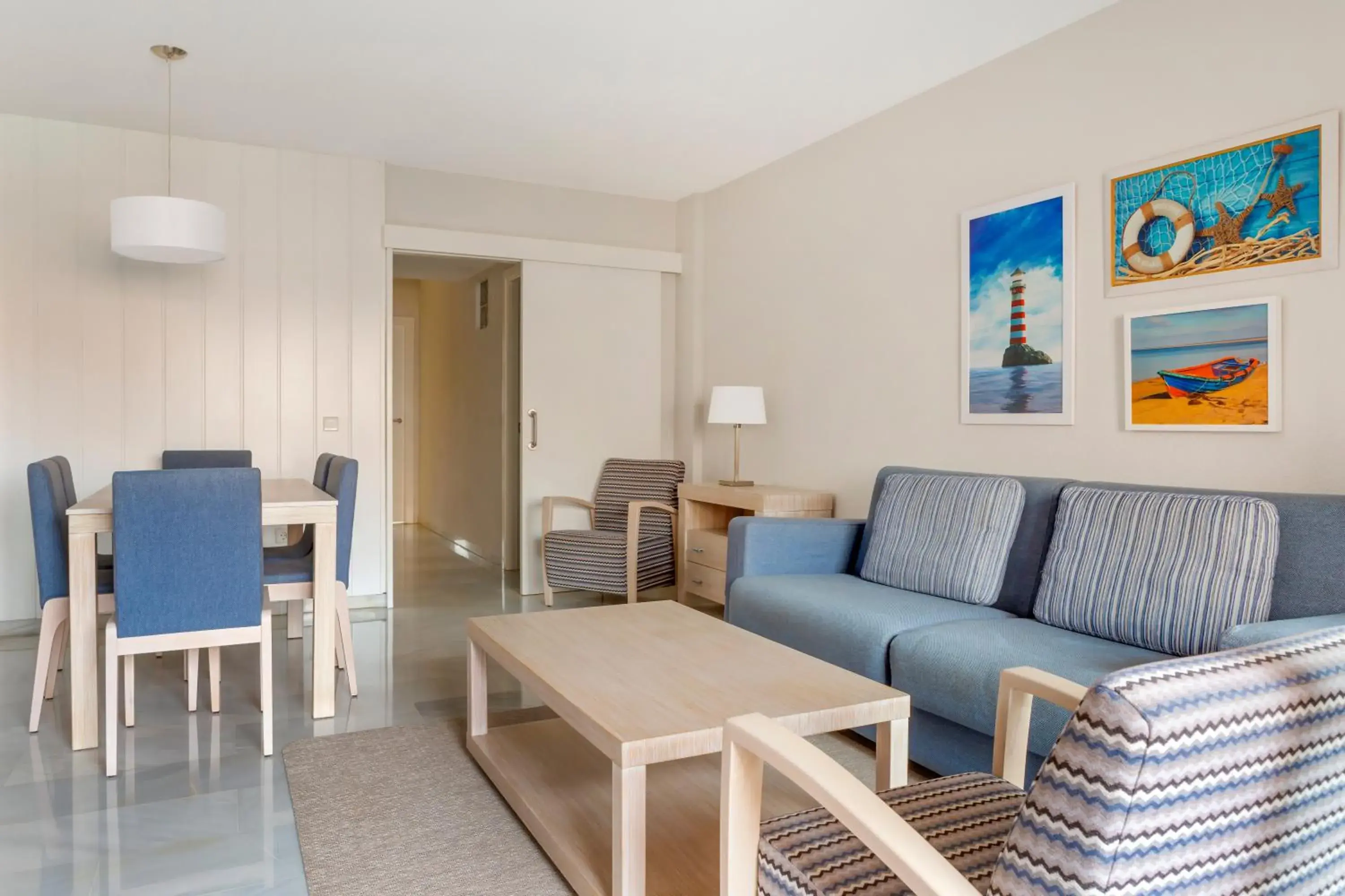 Living room in Los Amigos Beach Club Living room in Los Amigos Beach Club