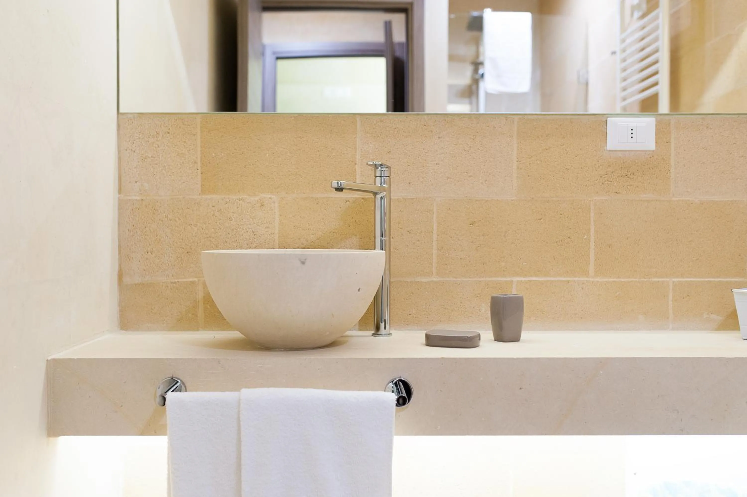 Bathroom in Bianco Mare