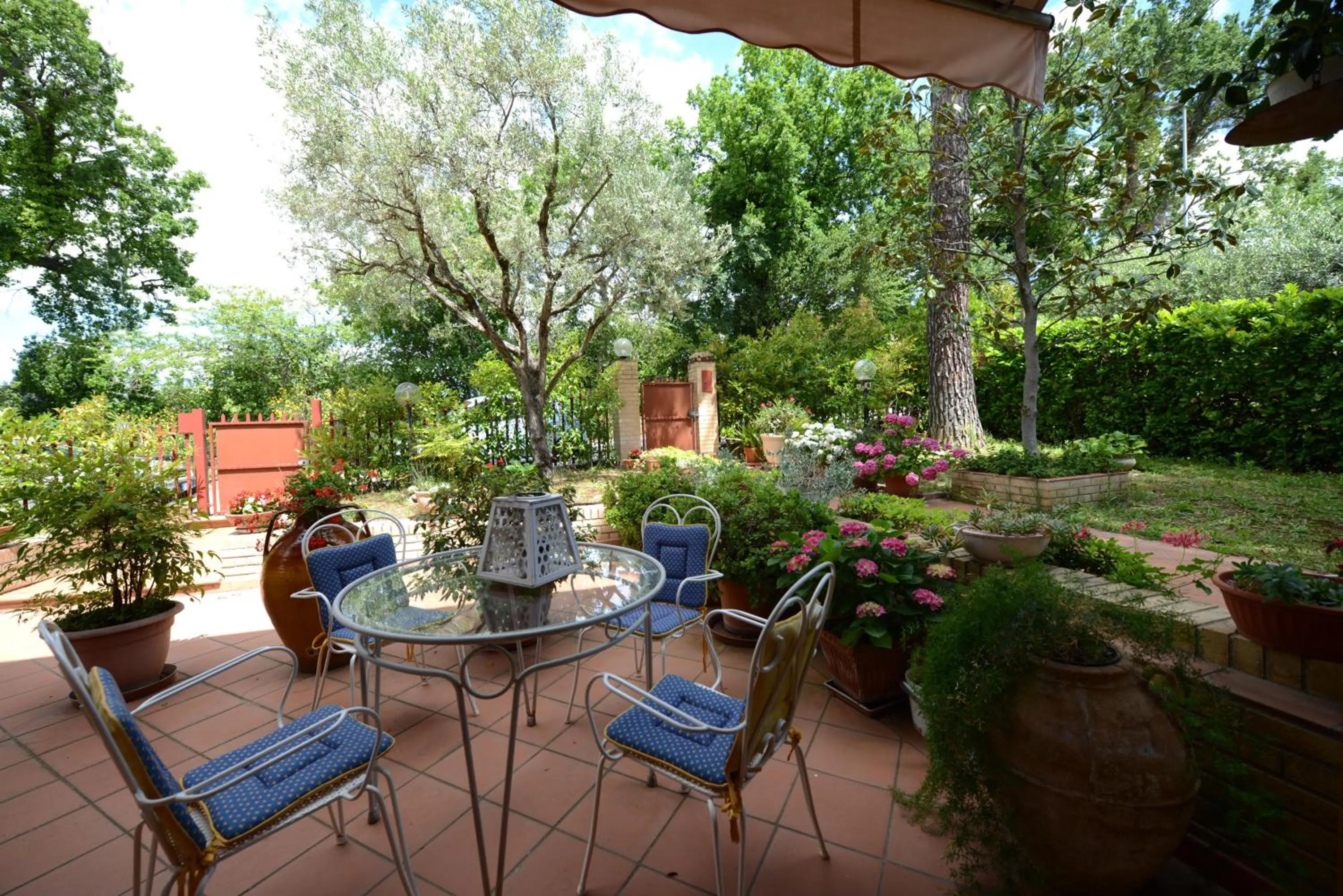 Patio in B&B Casa Cettina