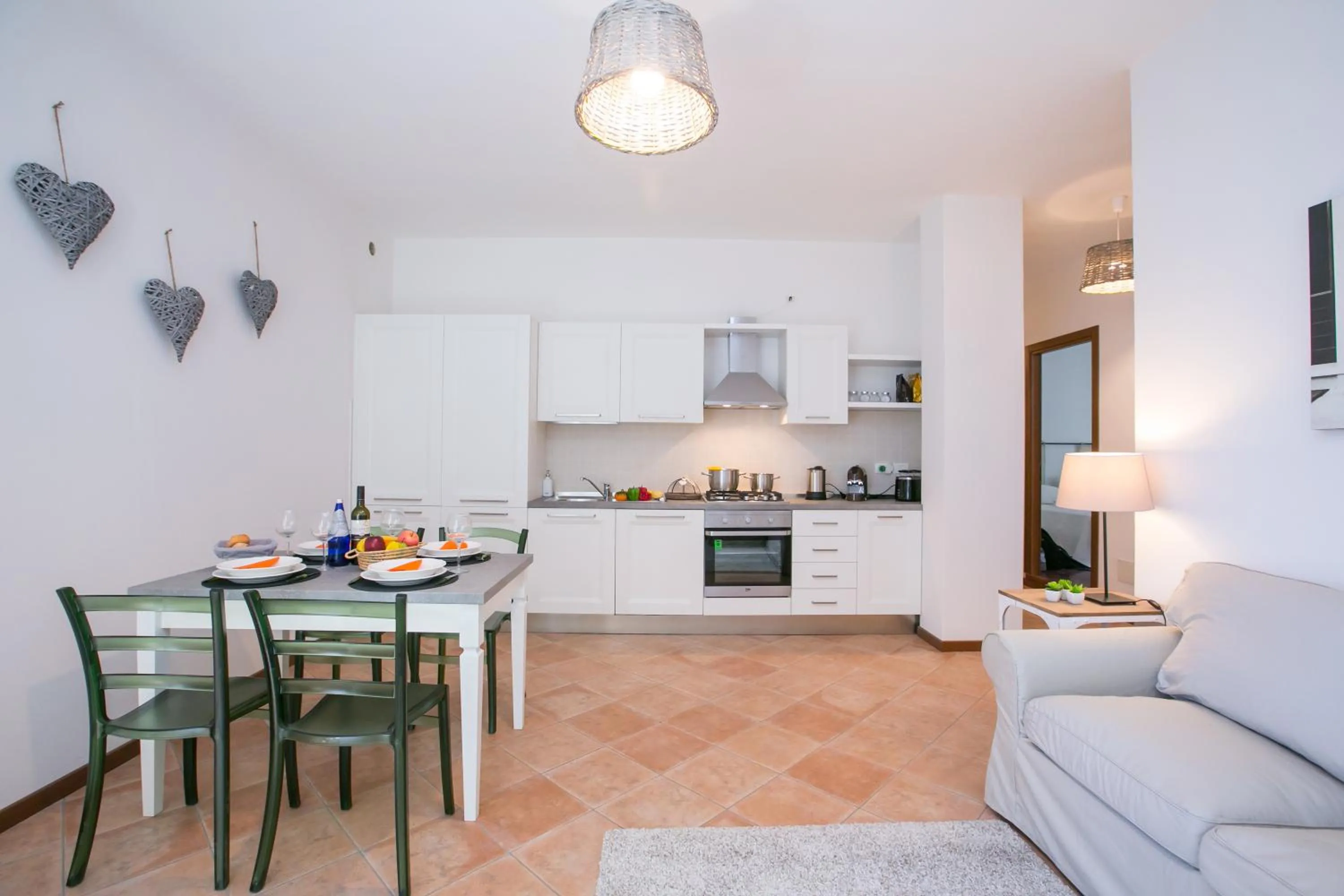 Kitchen or kitchenette in Casa Al Prato Apt. B
