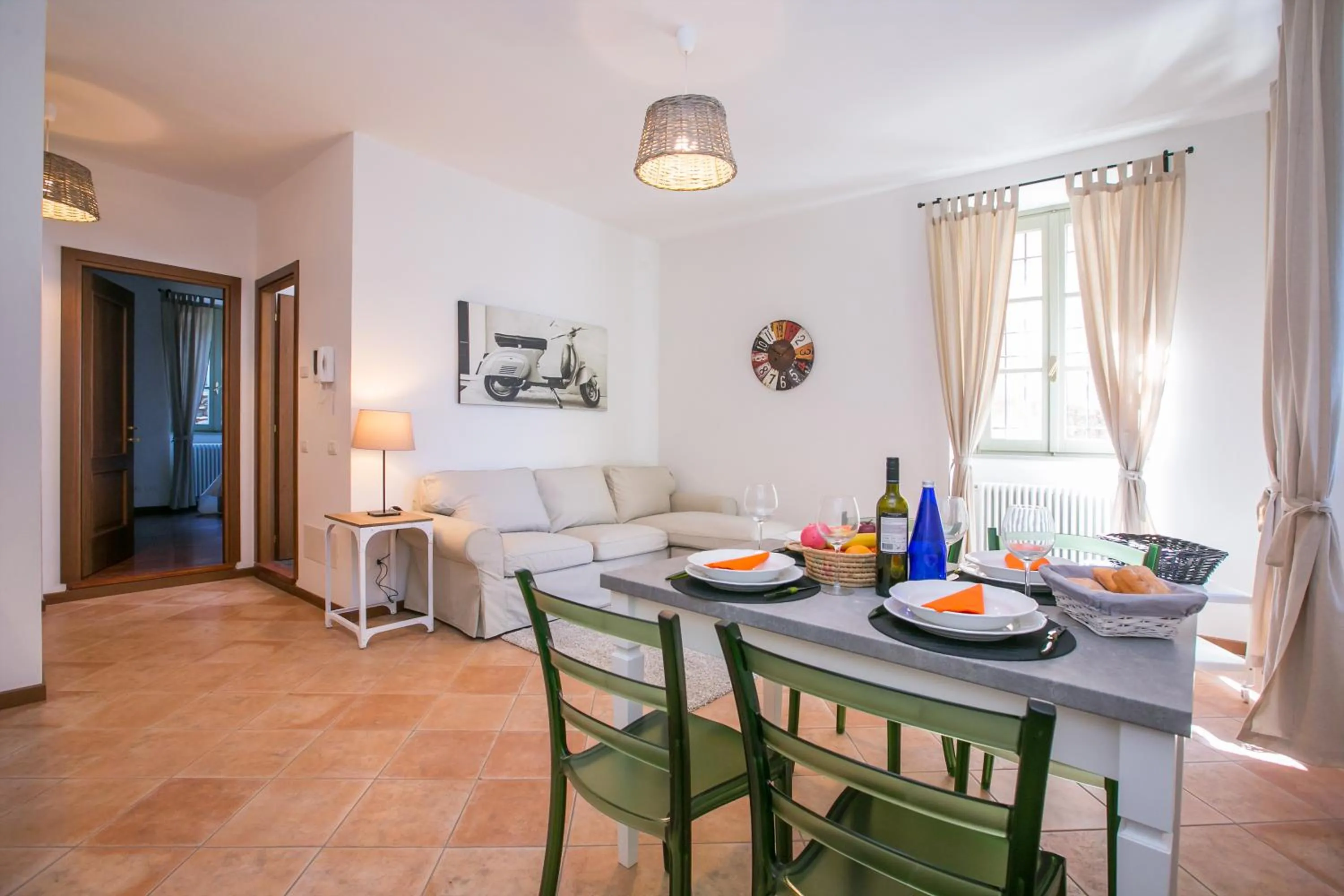 Living room in Casa Al Prato Apt. B