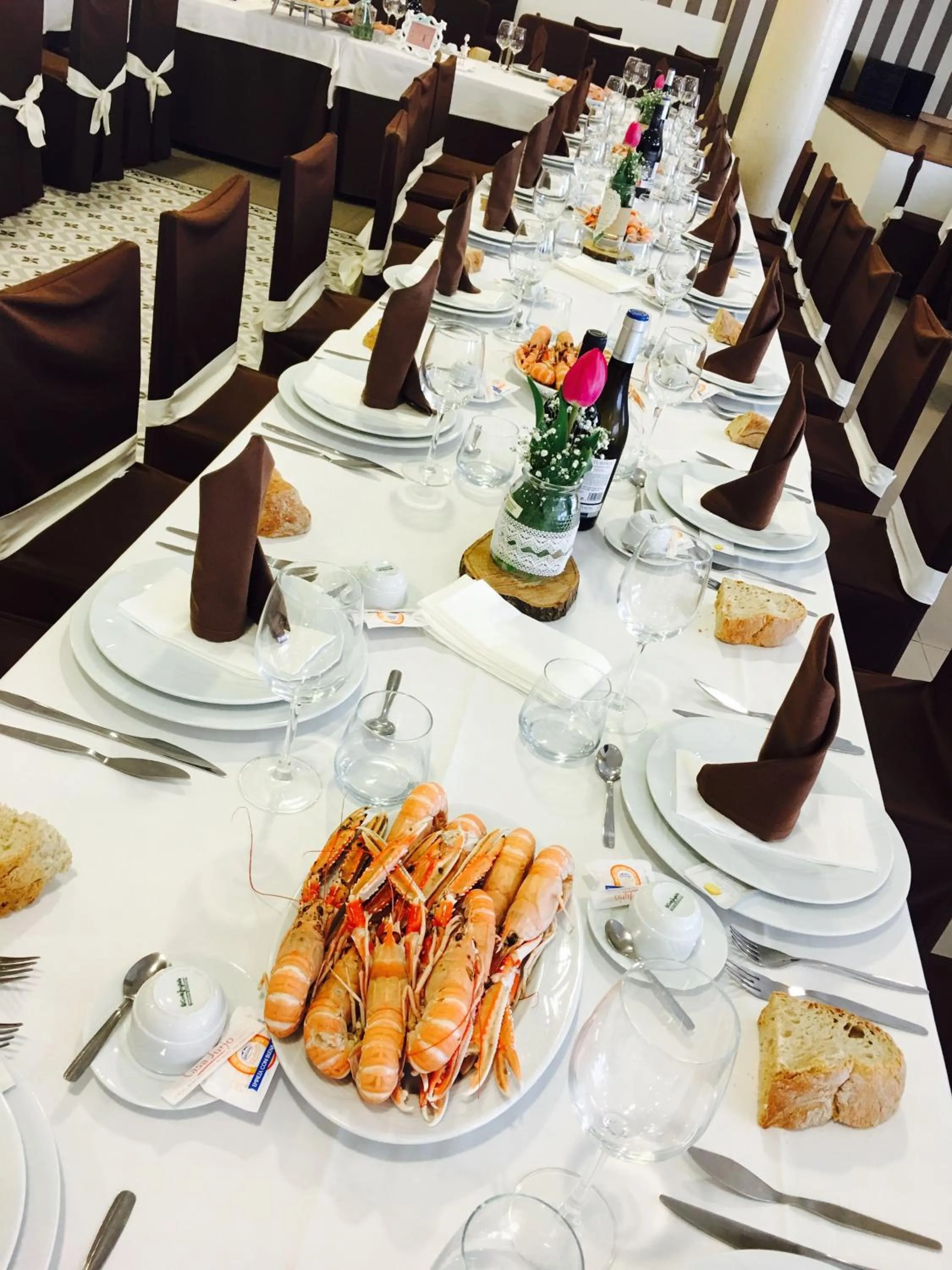 Restaurant/places to eat in Hotel Casa Jurjo