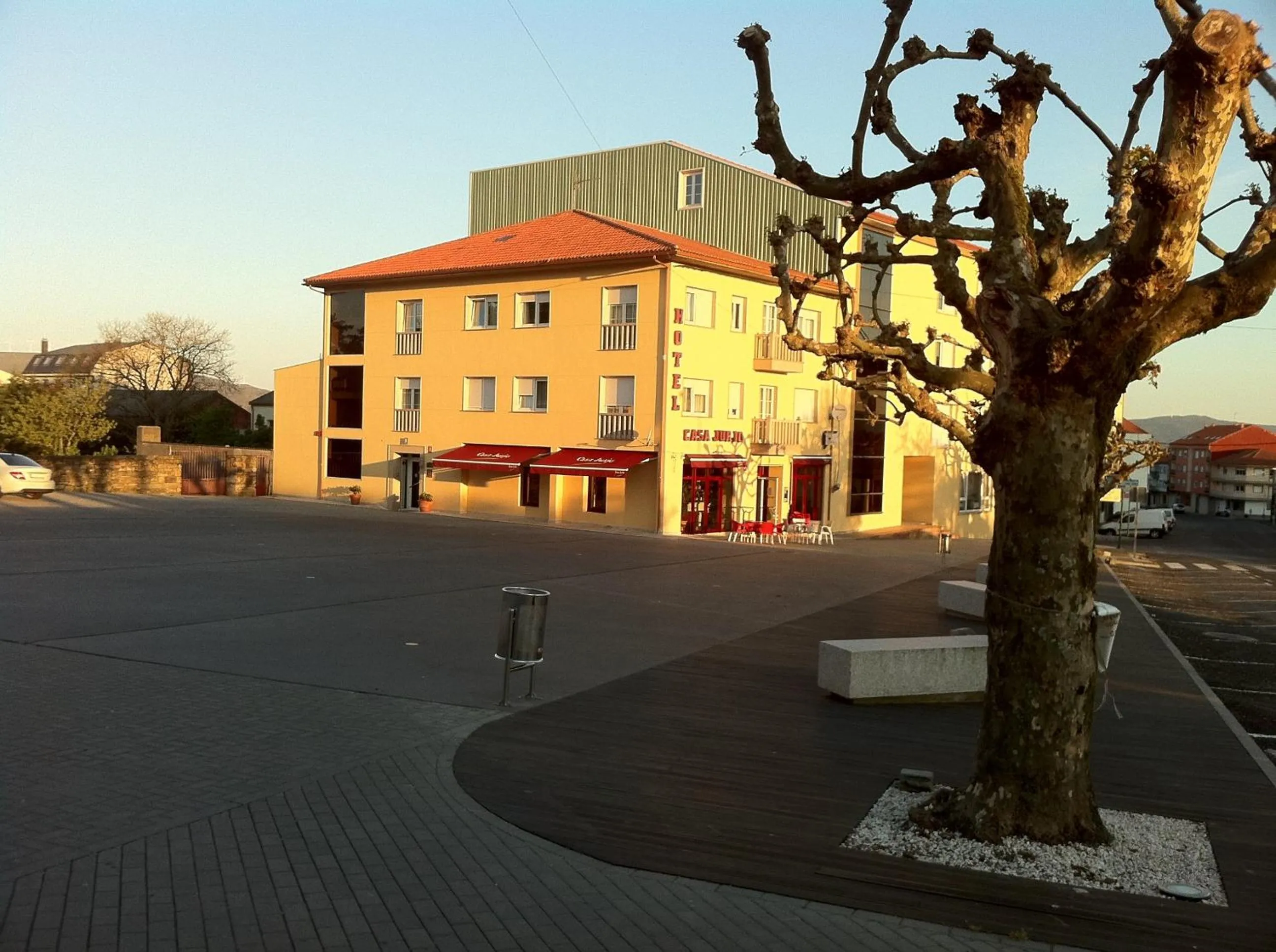 Facade/entrance in Hotel Casa Jurjo