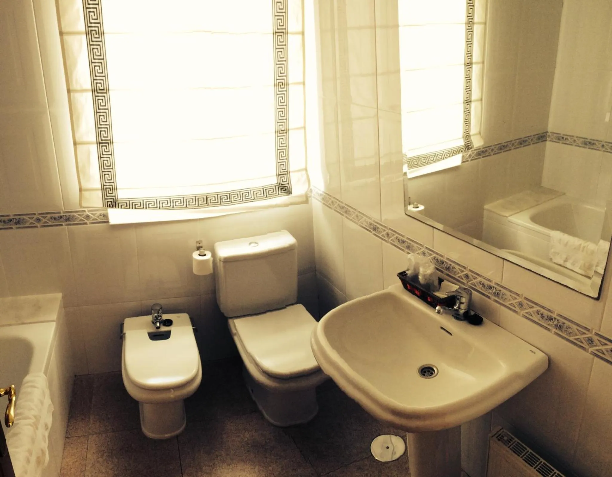Bathroom in Hotel Casa Jurjo