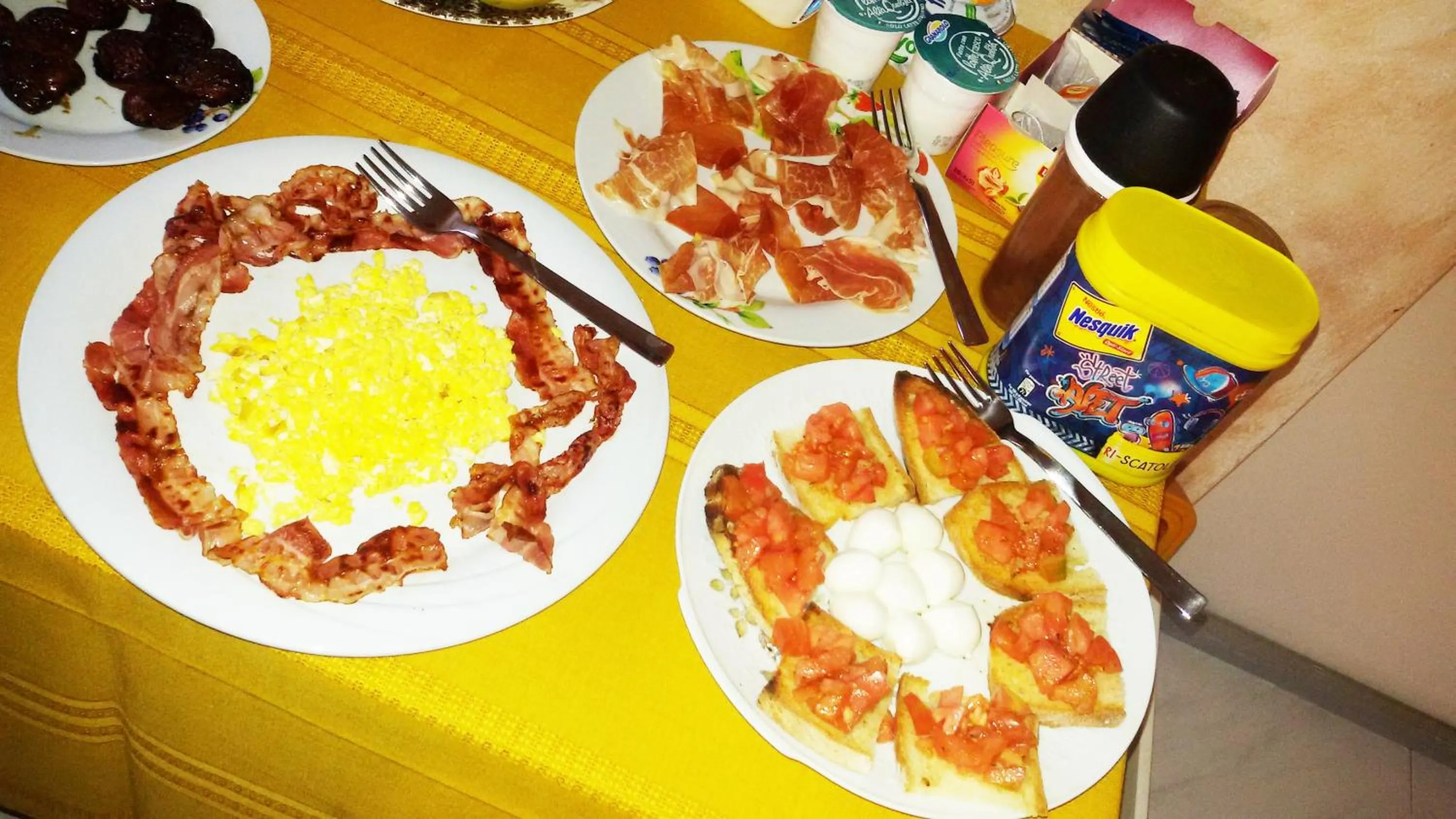 Continental breakfast in La Residenza del Marchesato