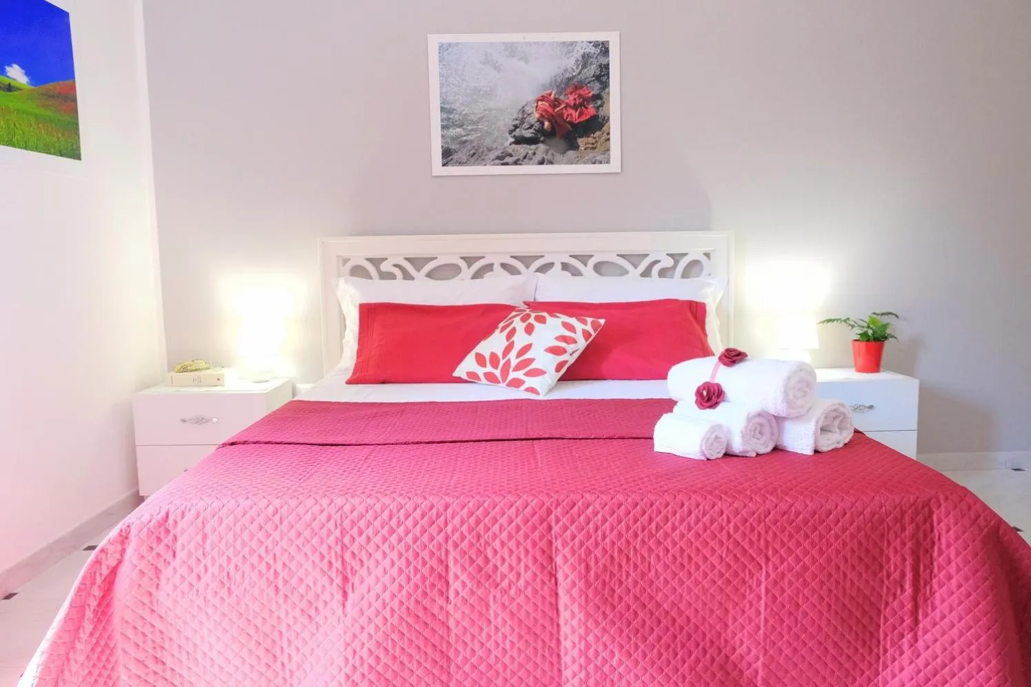 Bed in La Residenza del Marchesato