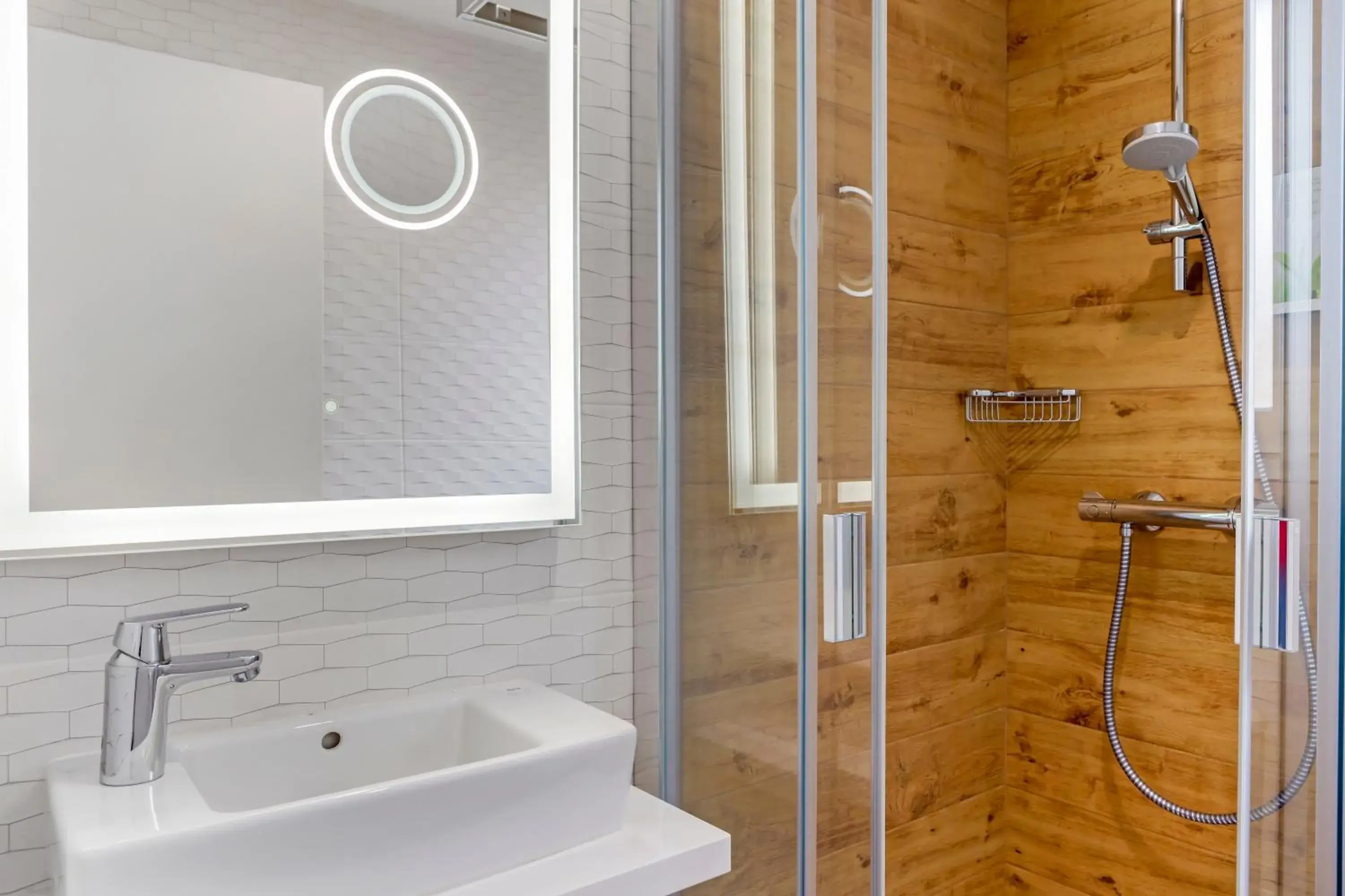 Bathroom in White Sands Beach Club Bathroom in White Sands Beach Club