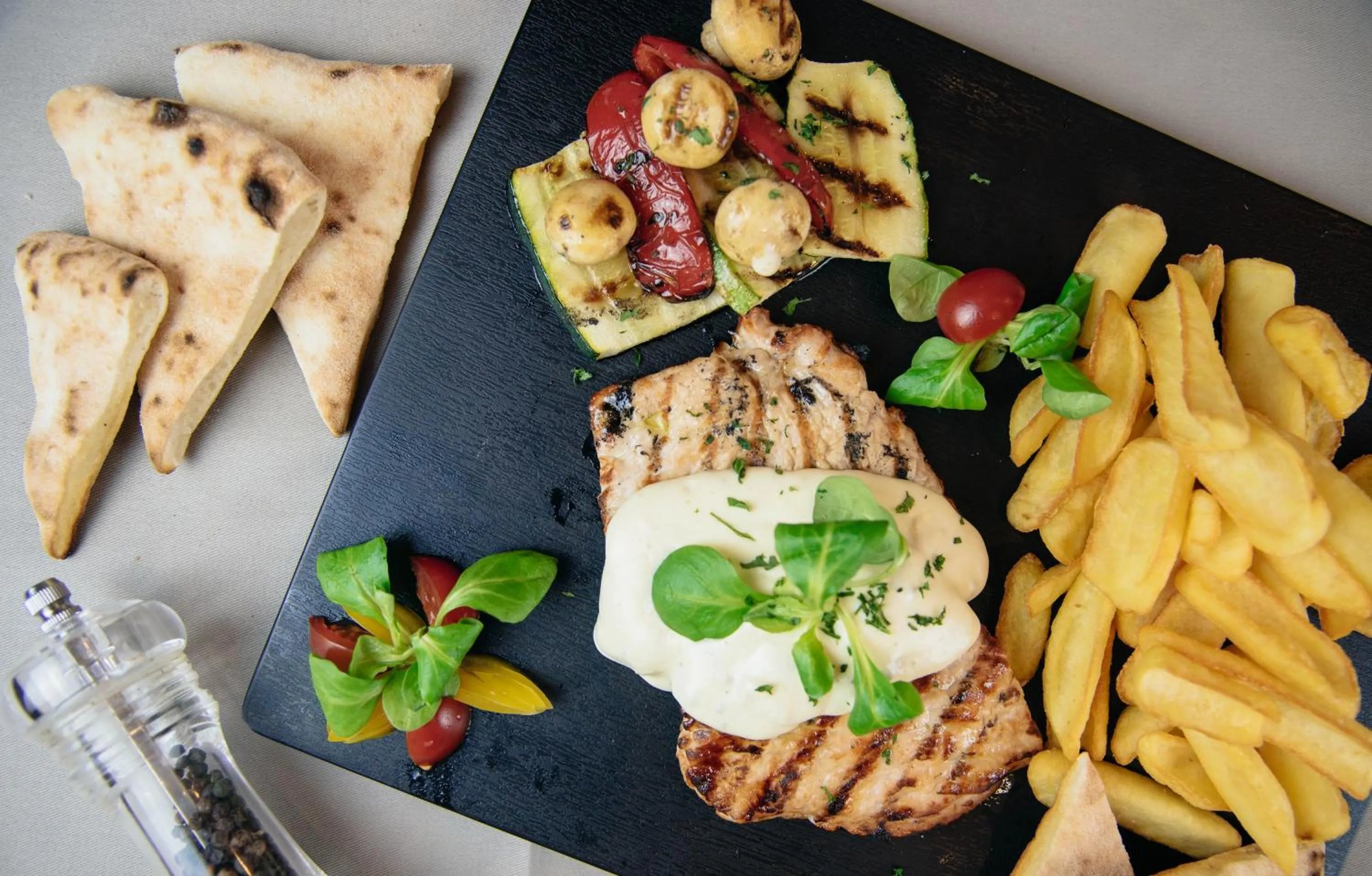 On site in Hotel Alkar