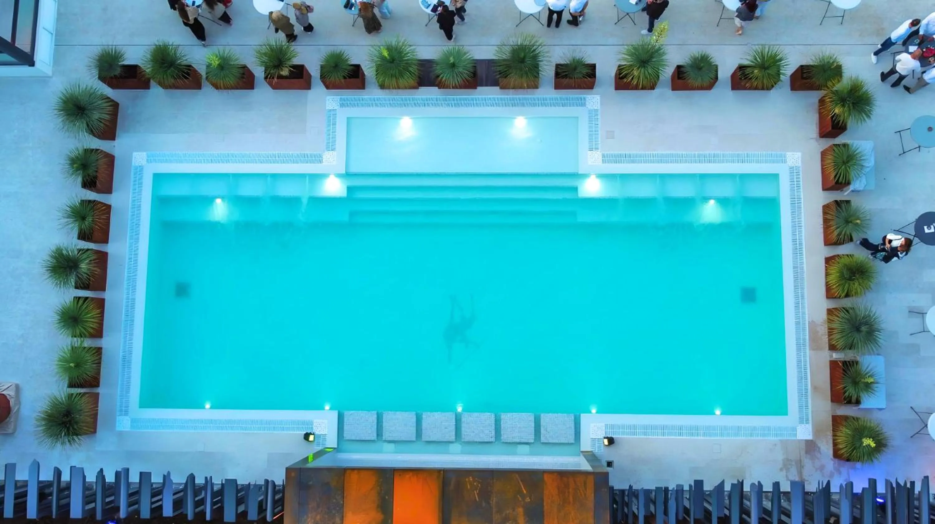 Swimming pool in Hotel Alkar