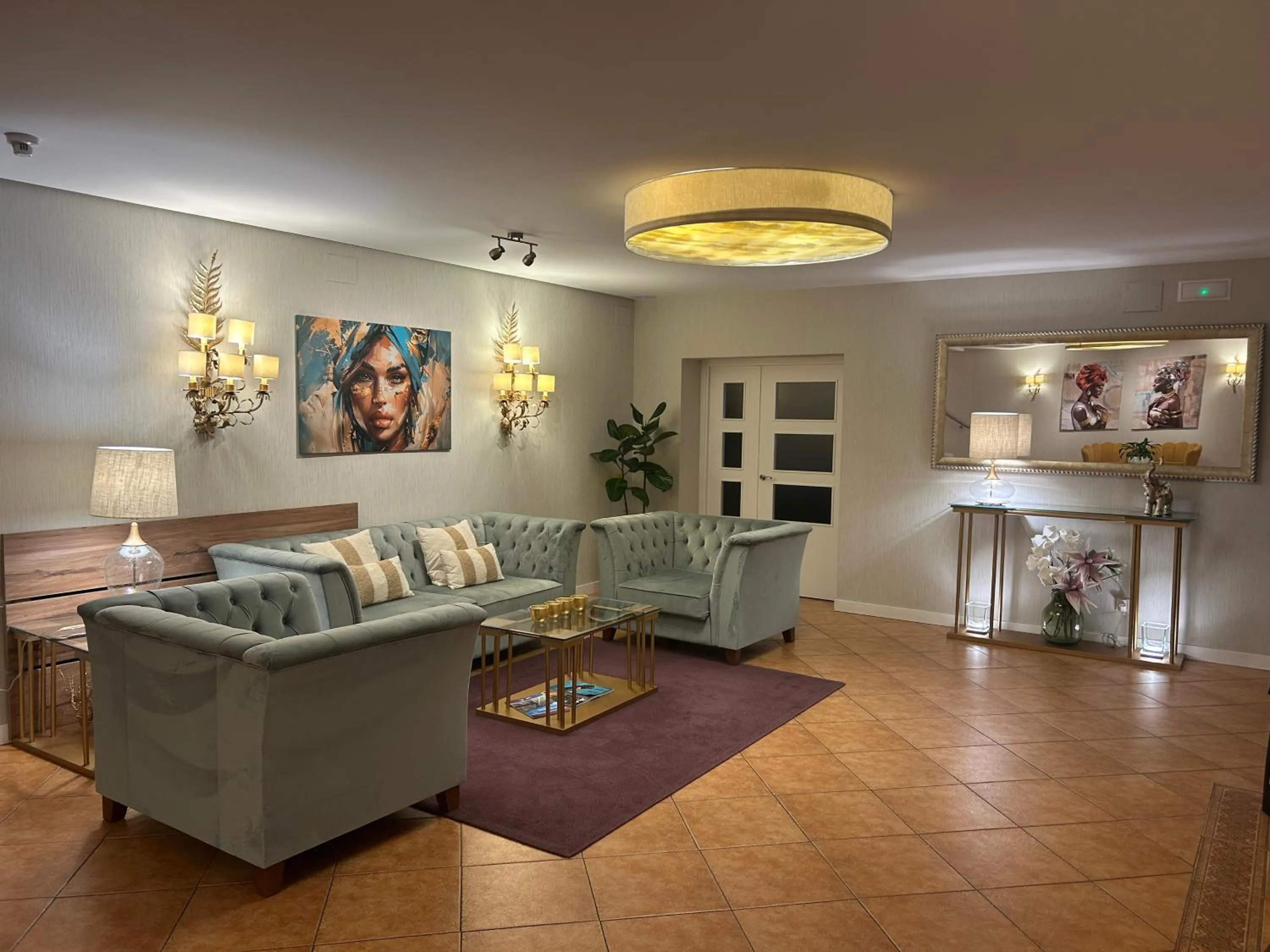 Lobby or reception in Hotel Valentin