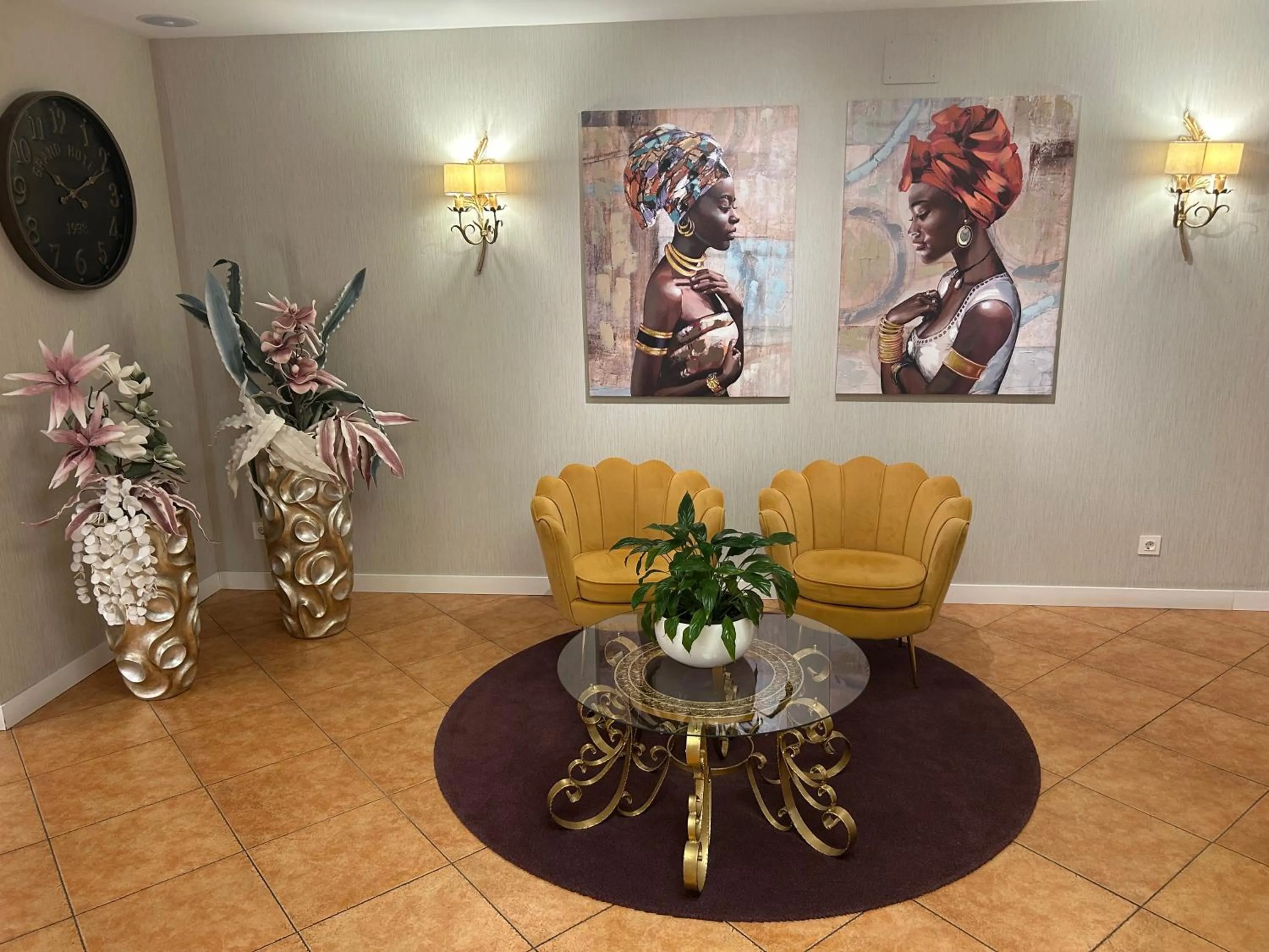 Lobby or reception in Hotel Valentin