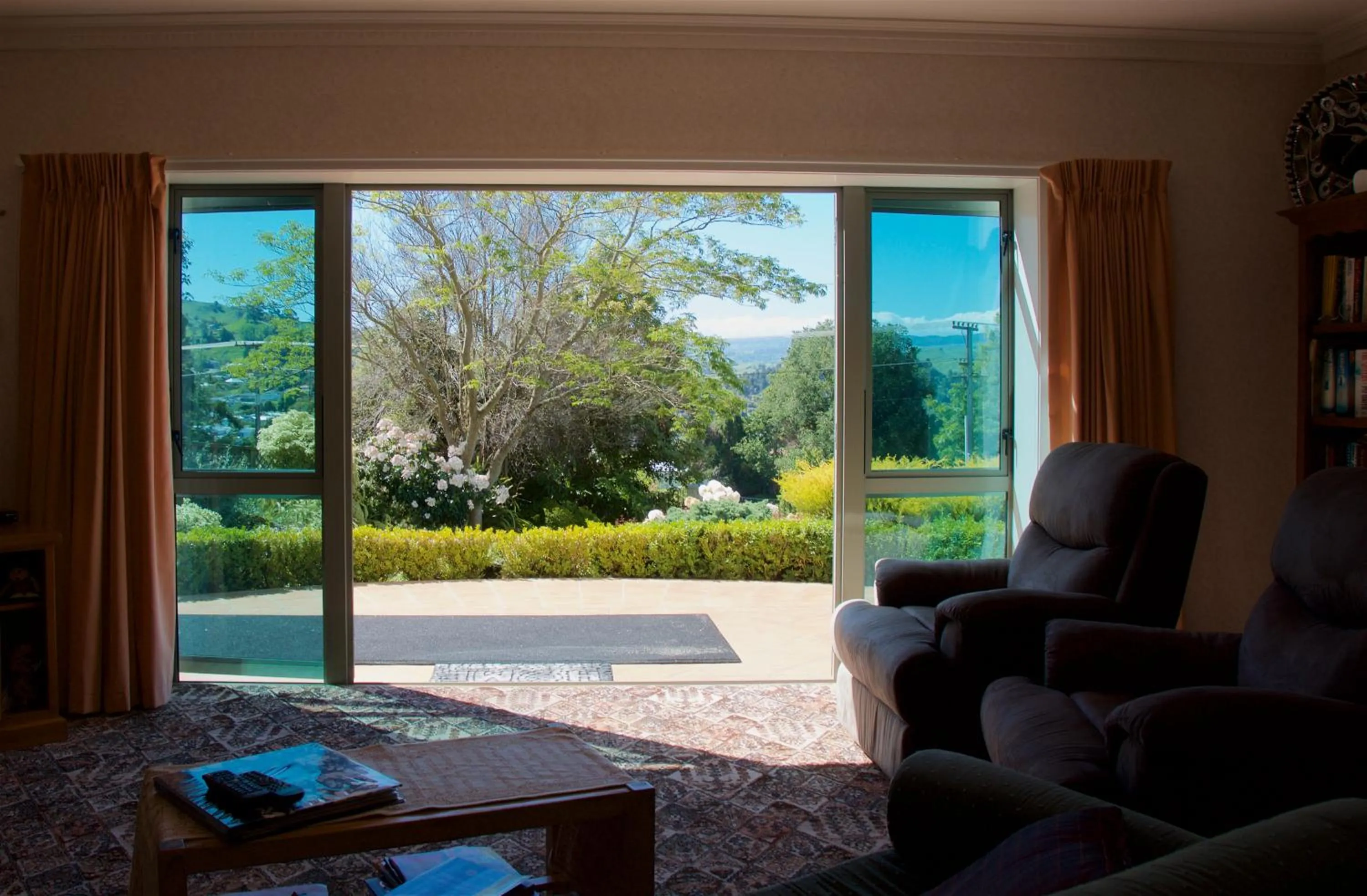 Garden view in Llanerchymedd