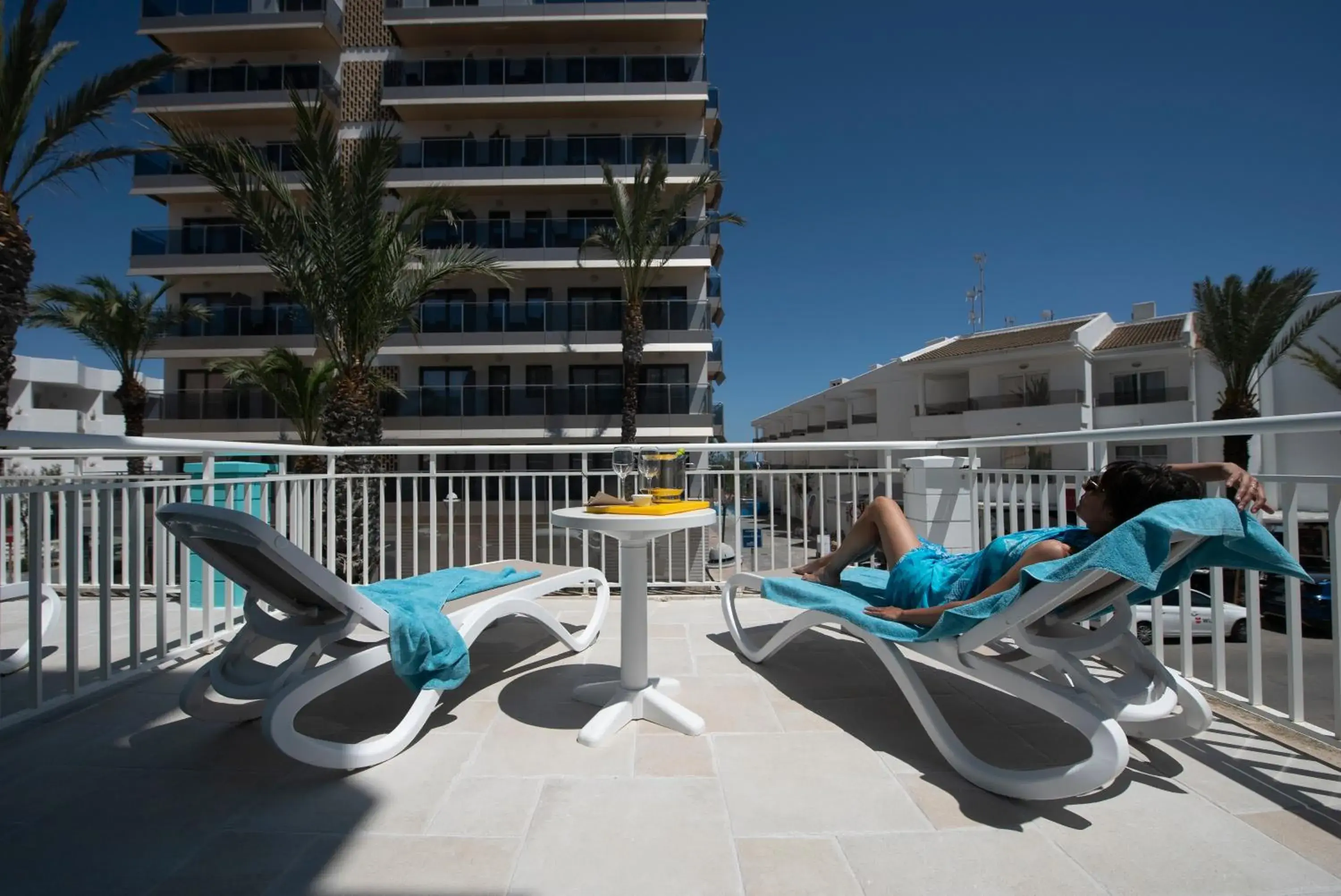 City view in Hostal Blanca City view in Hostal Blanca