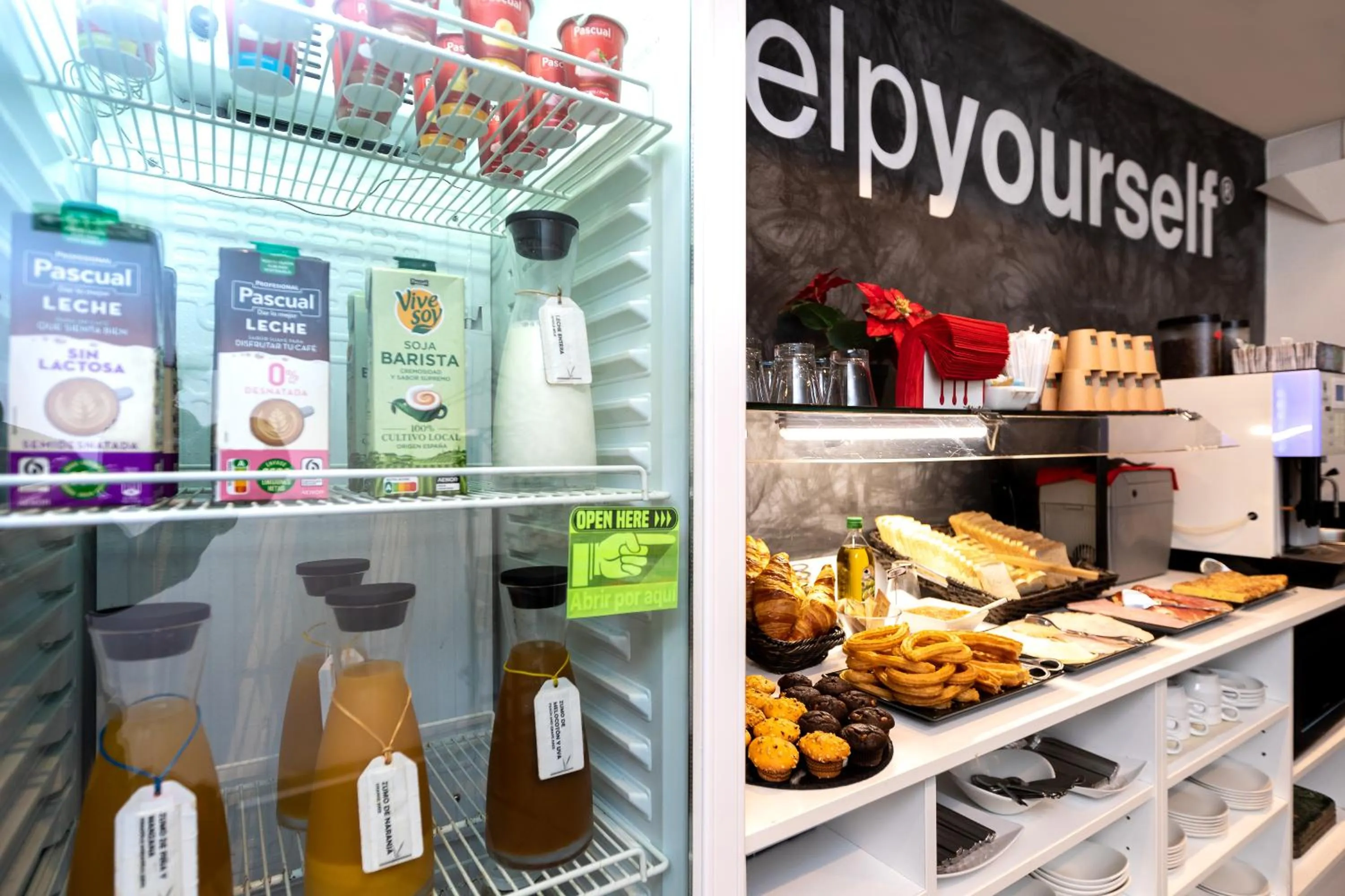 Buffet breakfast in Mayerling Hotel