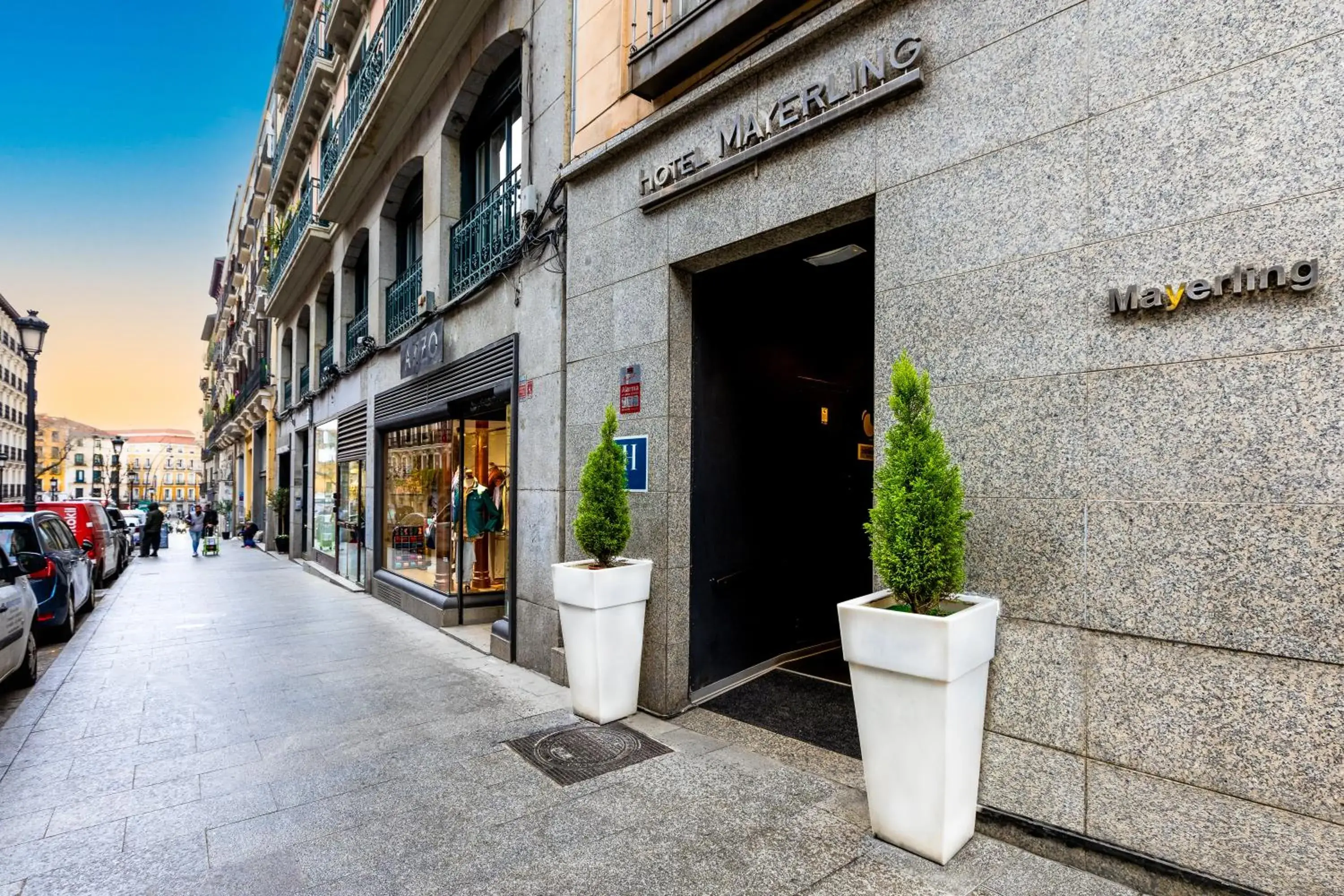 Facade/entrance in Mayerling Hotel Facade/entrance in Mayerling Hotel