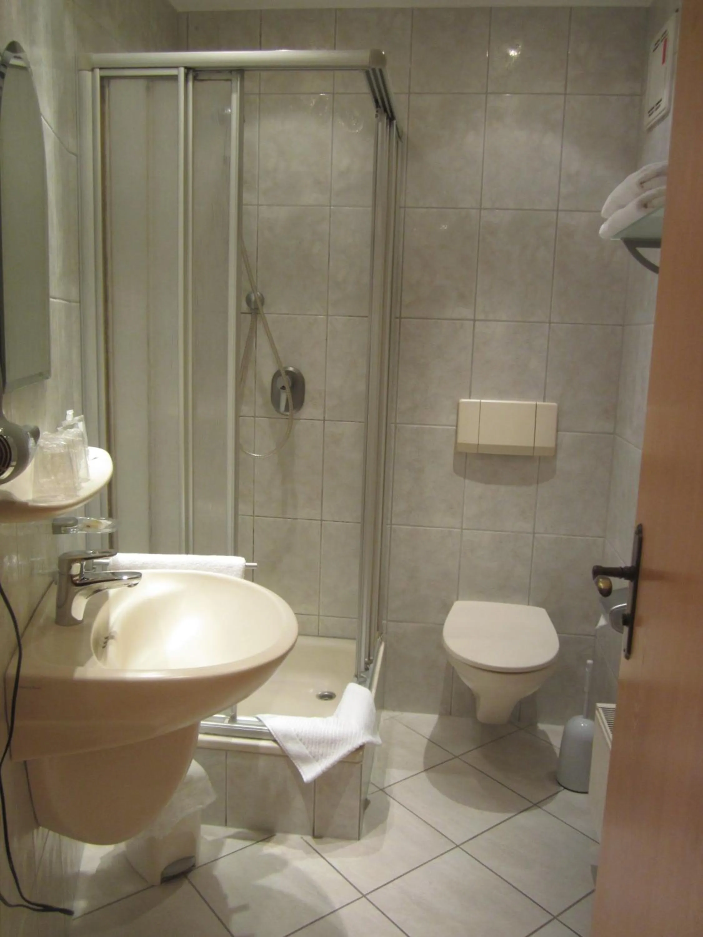 Bathroom in Landgasthof Goldene Rose