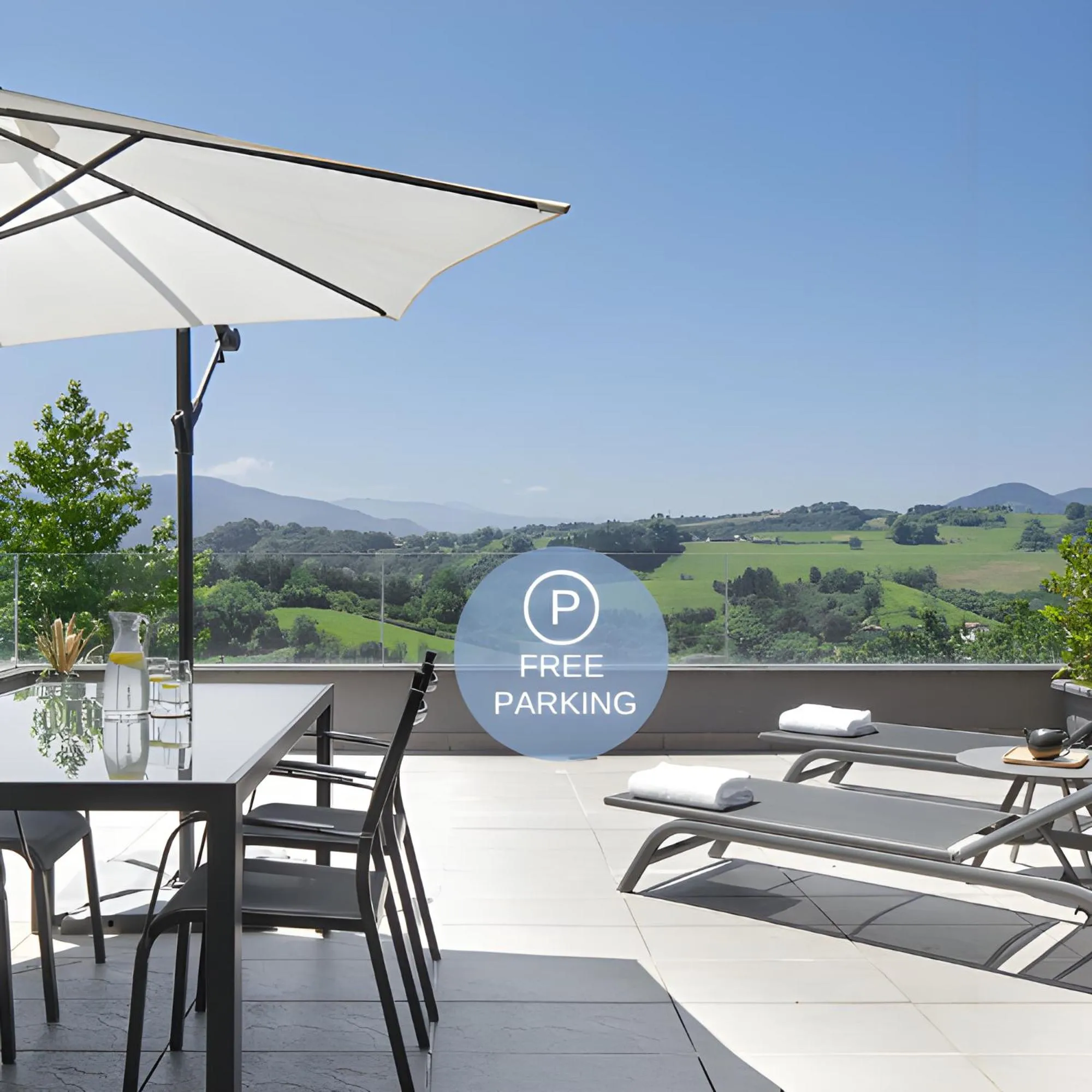 View (from property/room) in FeelFree STAYS Basoa