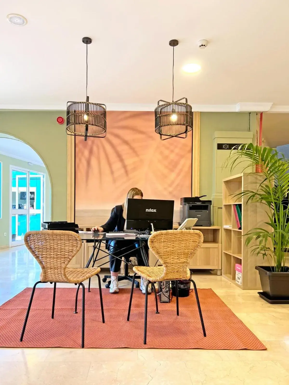 Lobby or reception in Moon Dreams Fuengirola Lobby or reception in Moon Dreams Fuengirola