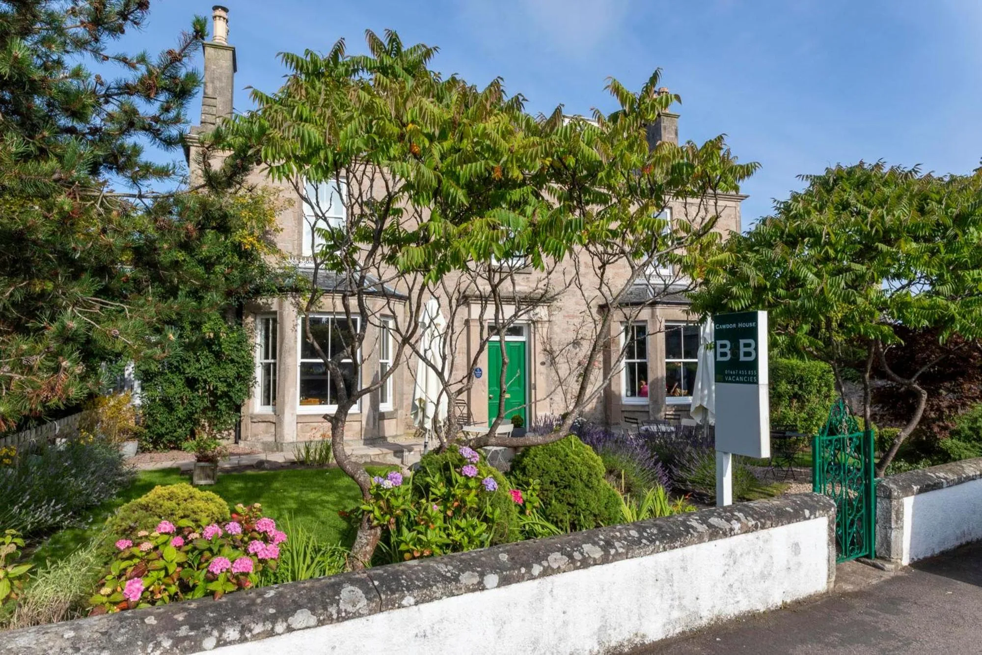 Property building in Cawdor House B&B
