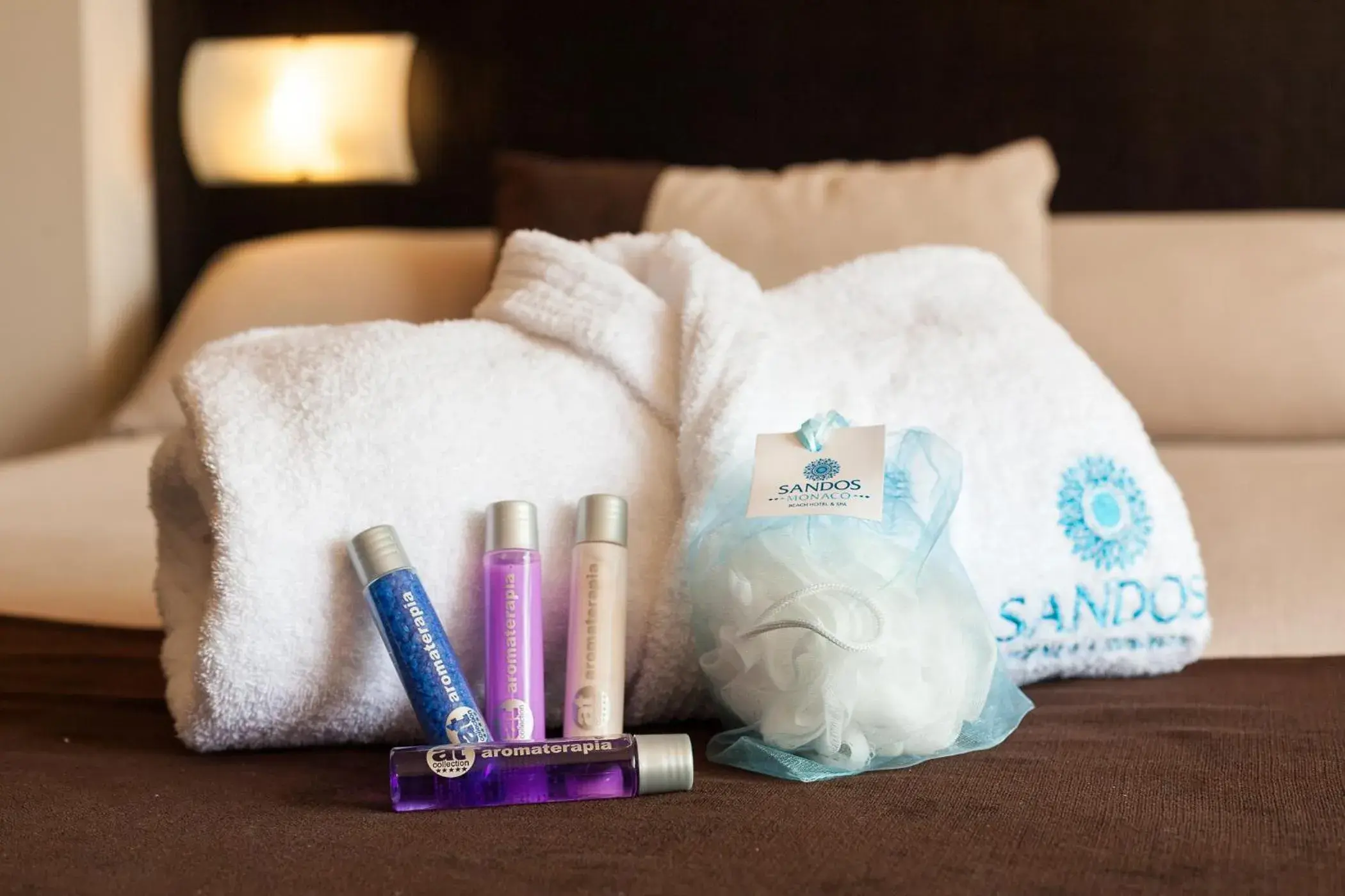 Decorative detail, Bed in Sandos Monaco - Adults Only Decorative detail, Bed in Sandos Monaco - Adults Only