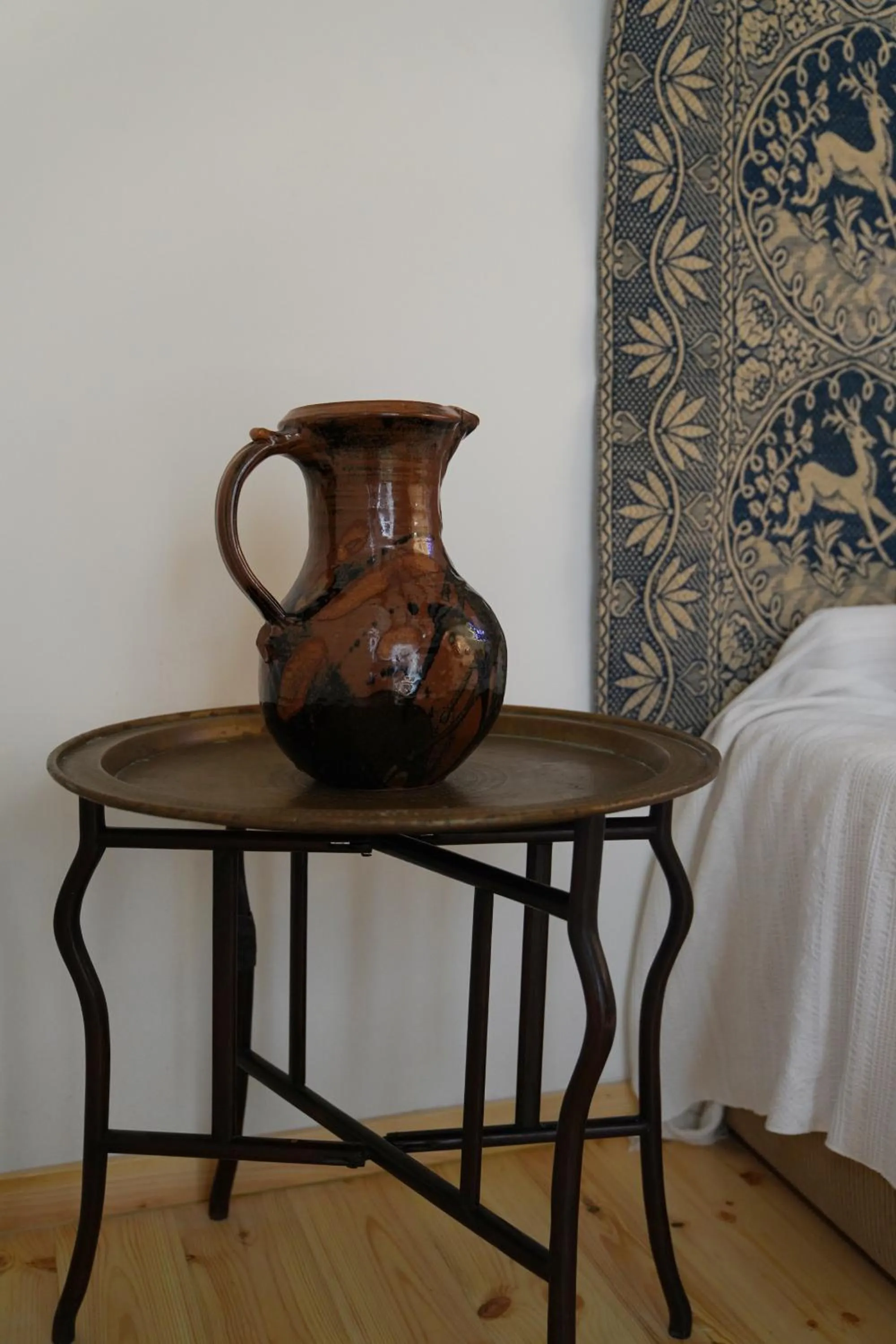Decorative detail, Bed in Venetian Palace Chania