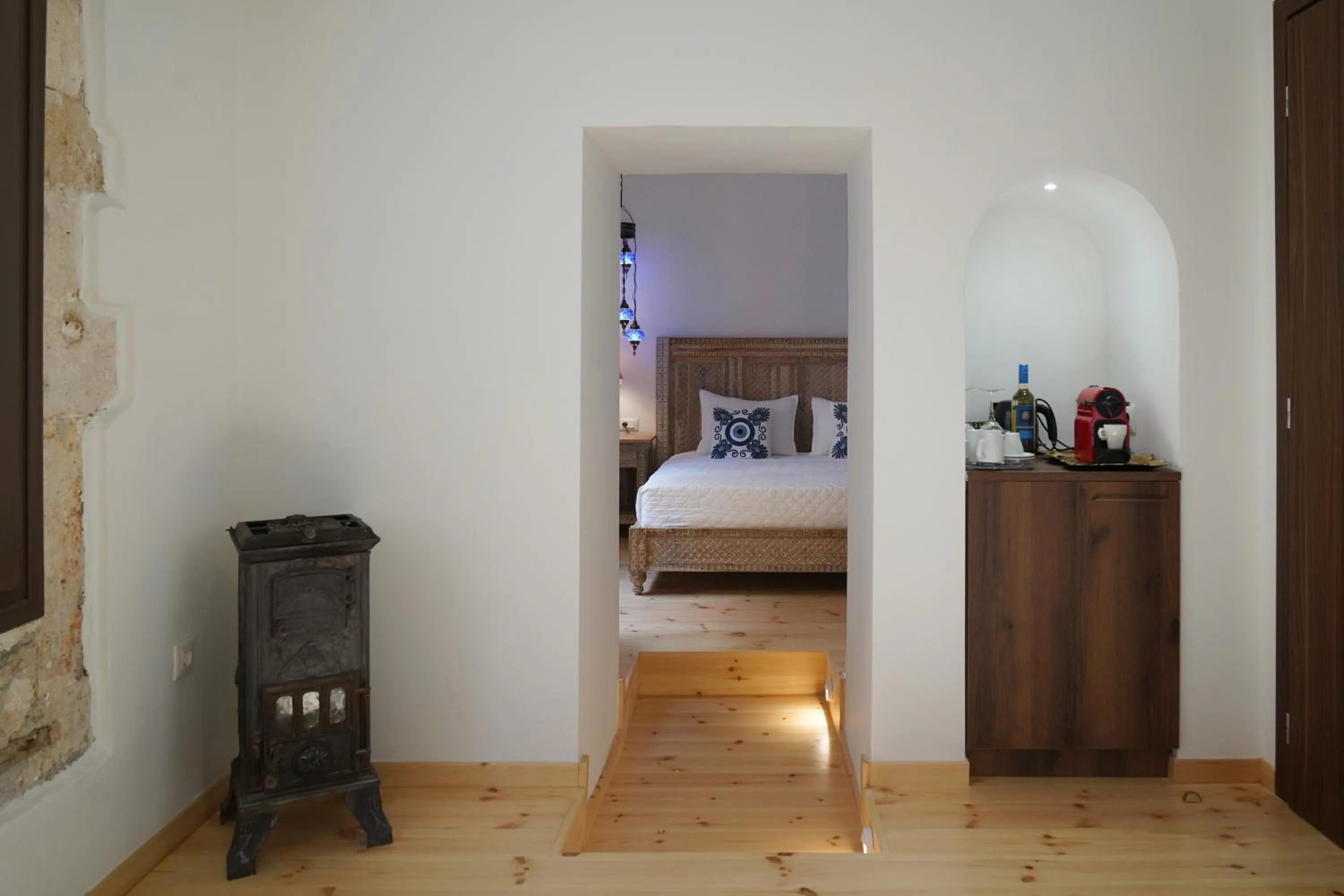 Bedroom, Bed in Venetian Palace Chania