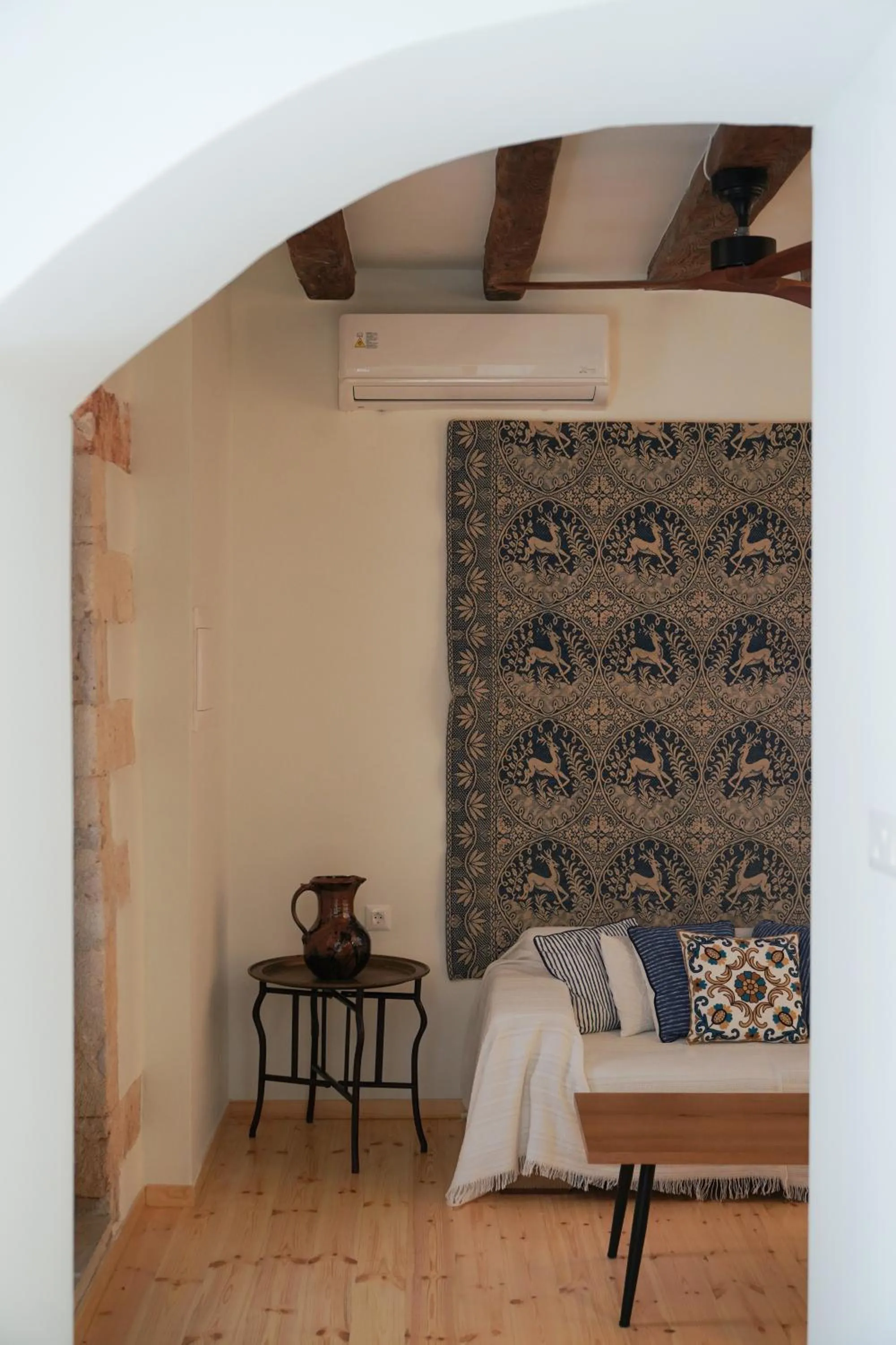 Living room in Venetian Palace Chania