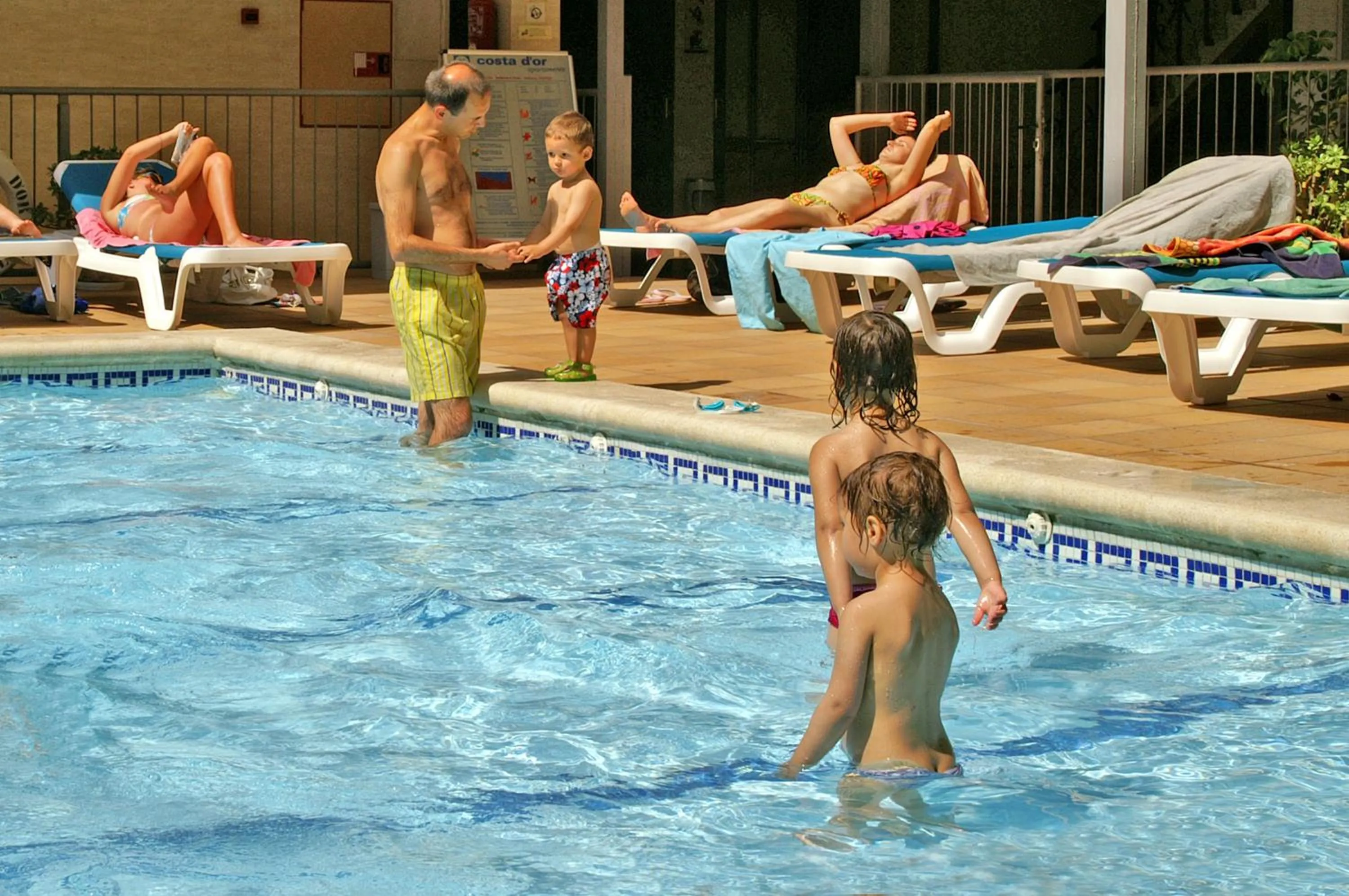 Swimming pool in Apartaments Costa d'Or