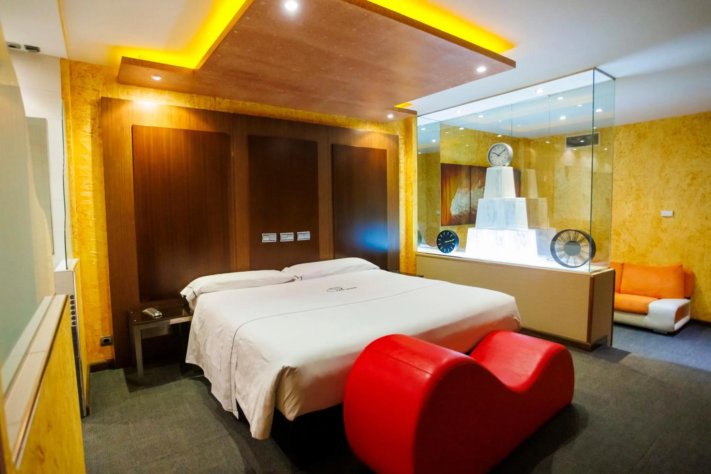 Bed in Motel Venus Valladolid