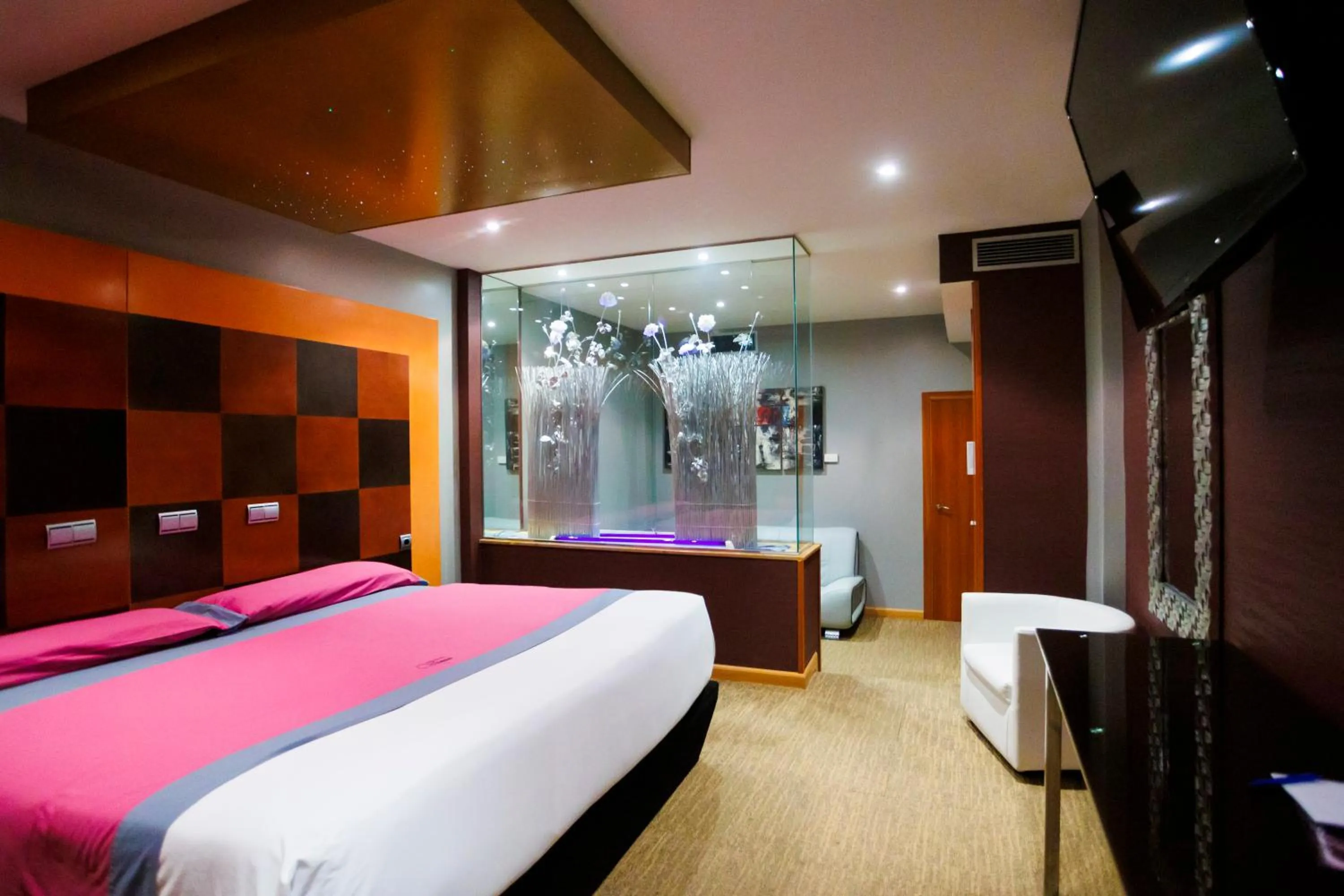 Bed in Motel Venus Valladolid