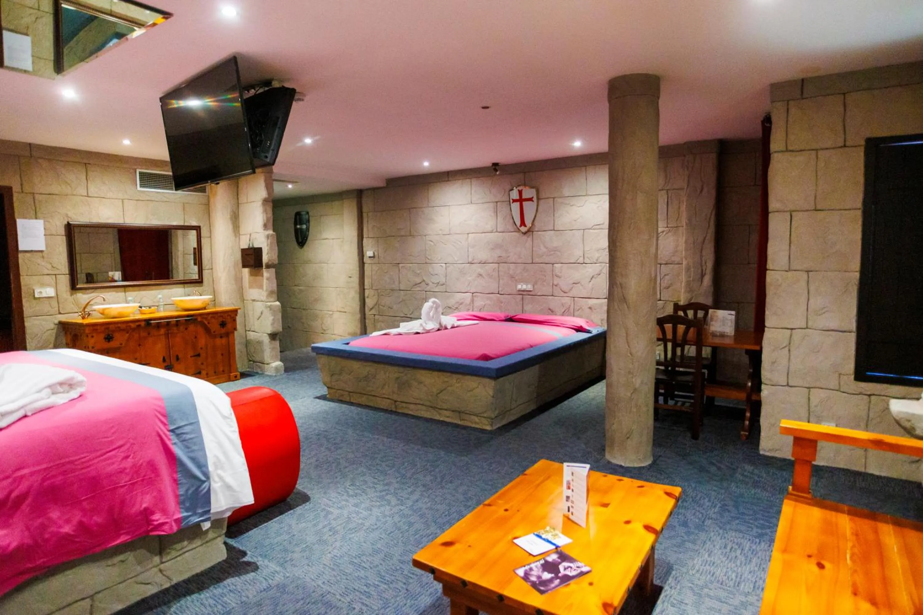 Bed in Motel Venus Valladolid