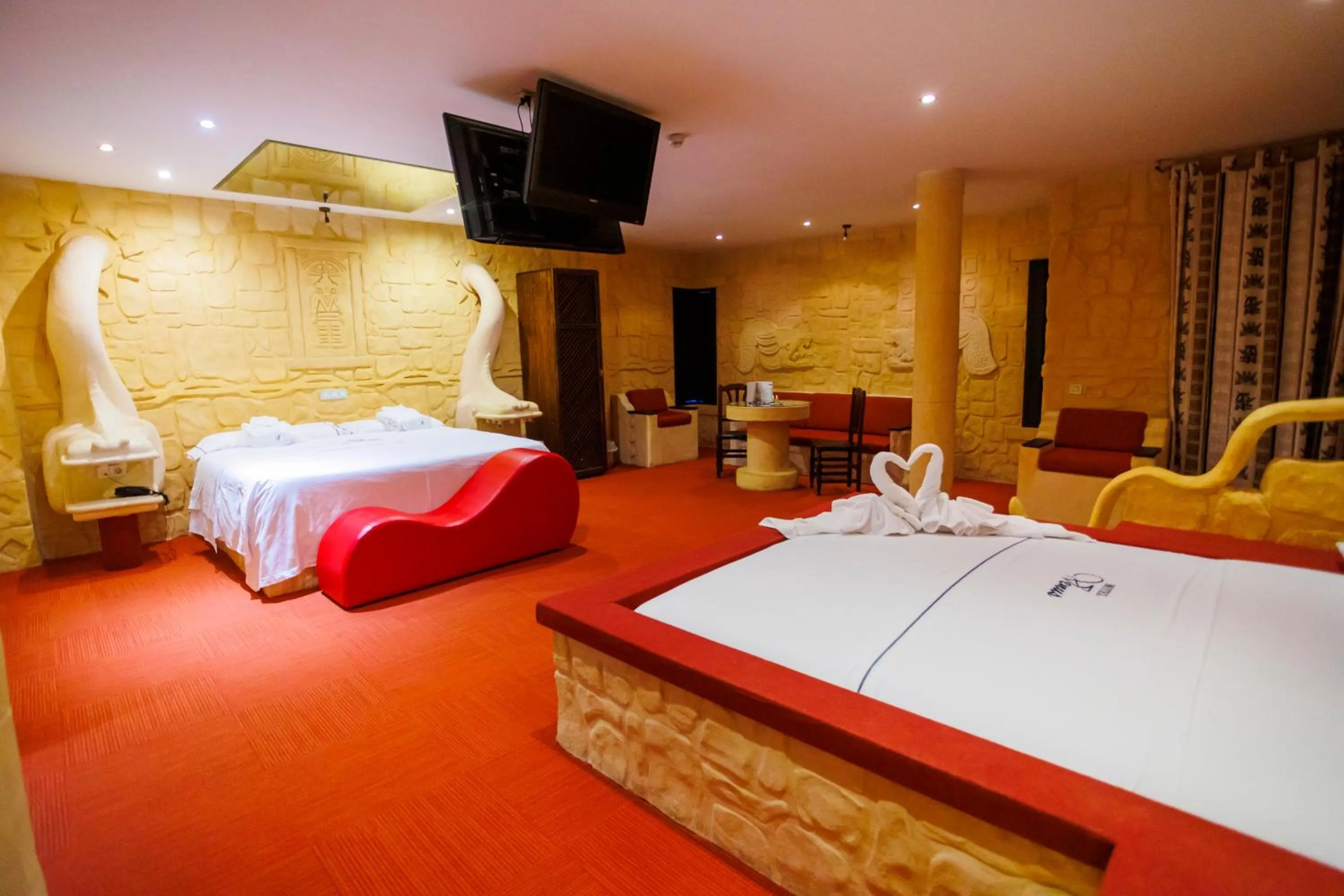 Bed in Motel Venus Valladolid