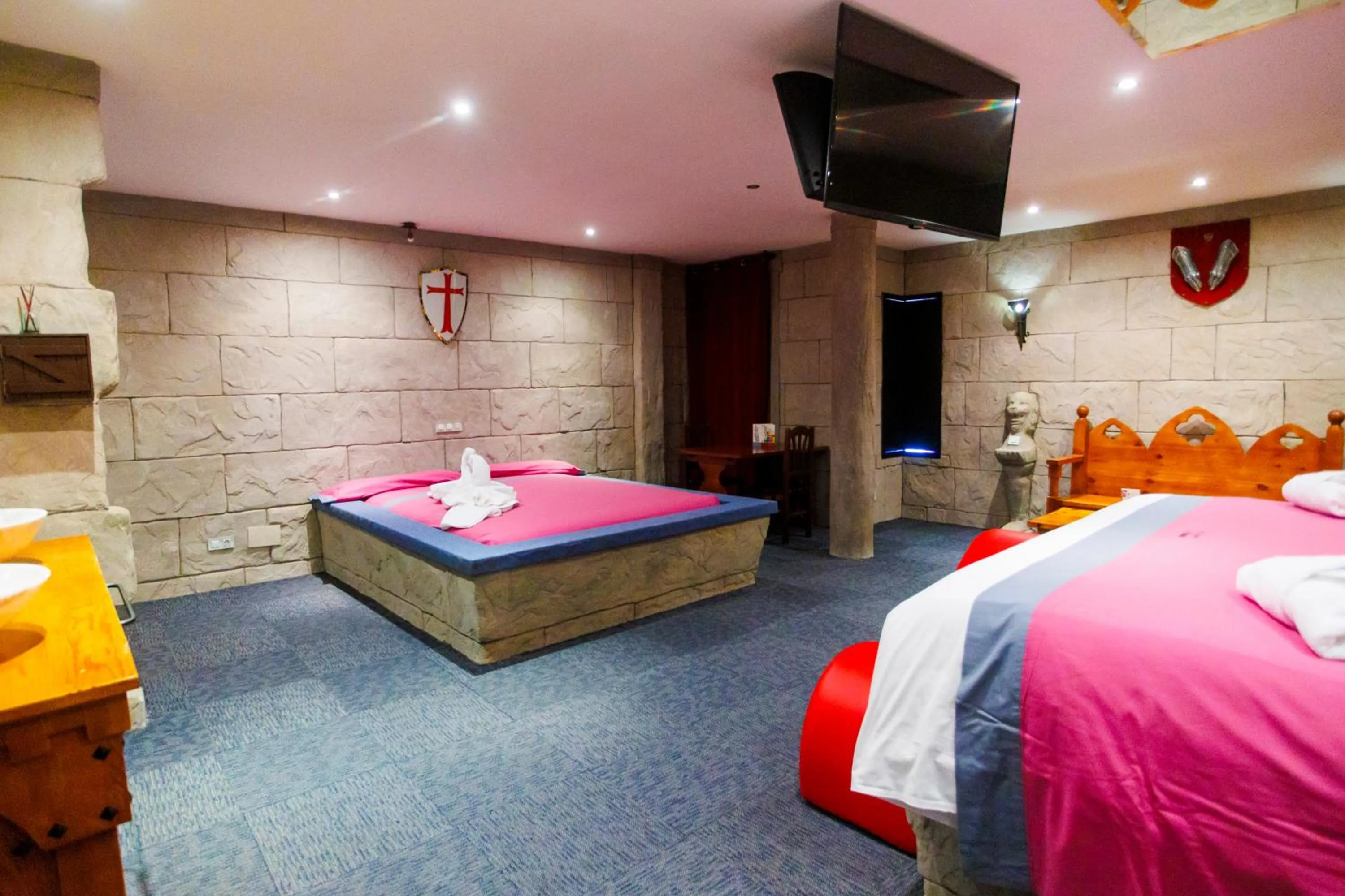 Bed in Motel Venus Valladolid