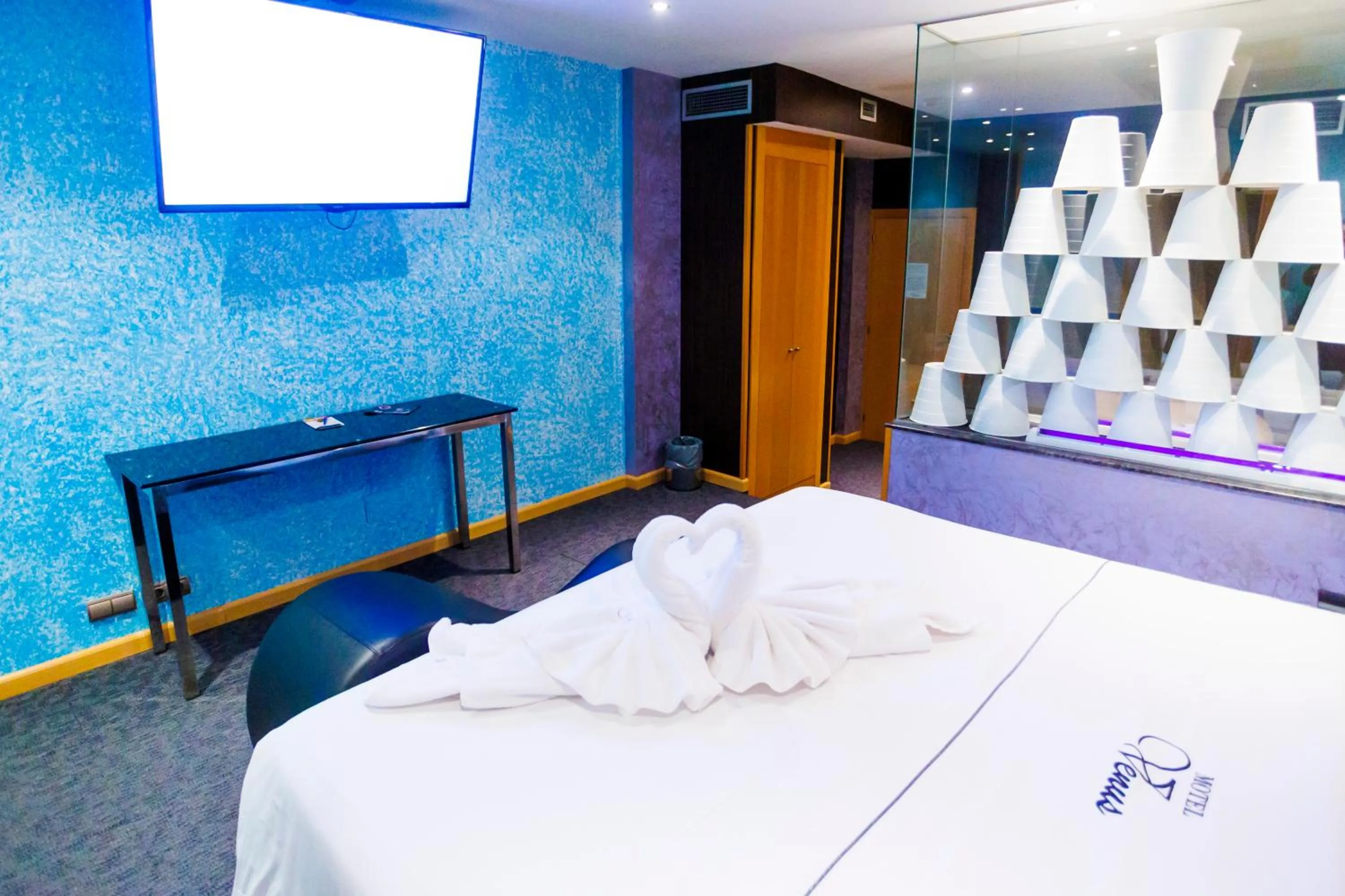 Bed in Motel Venus Valladolid