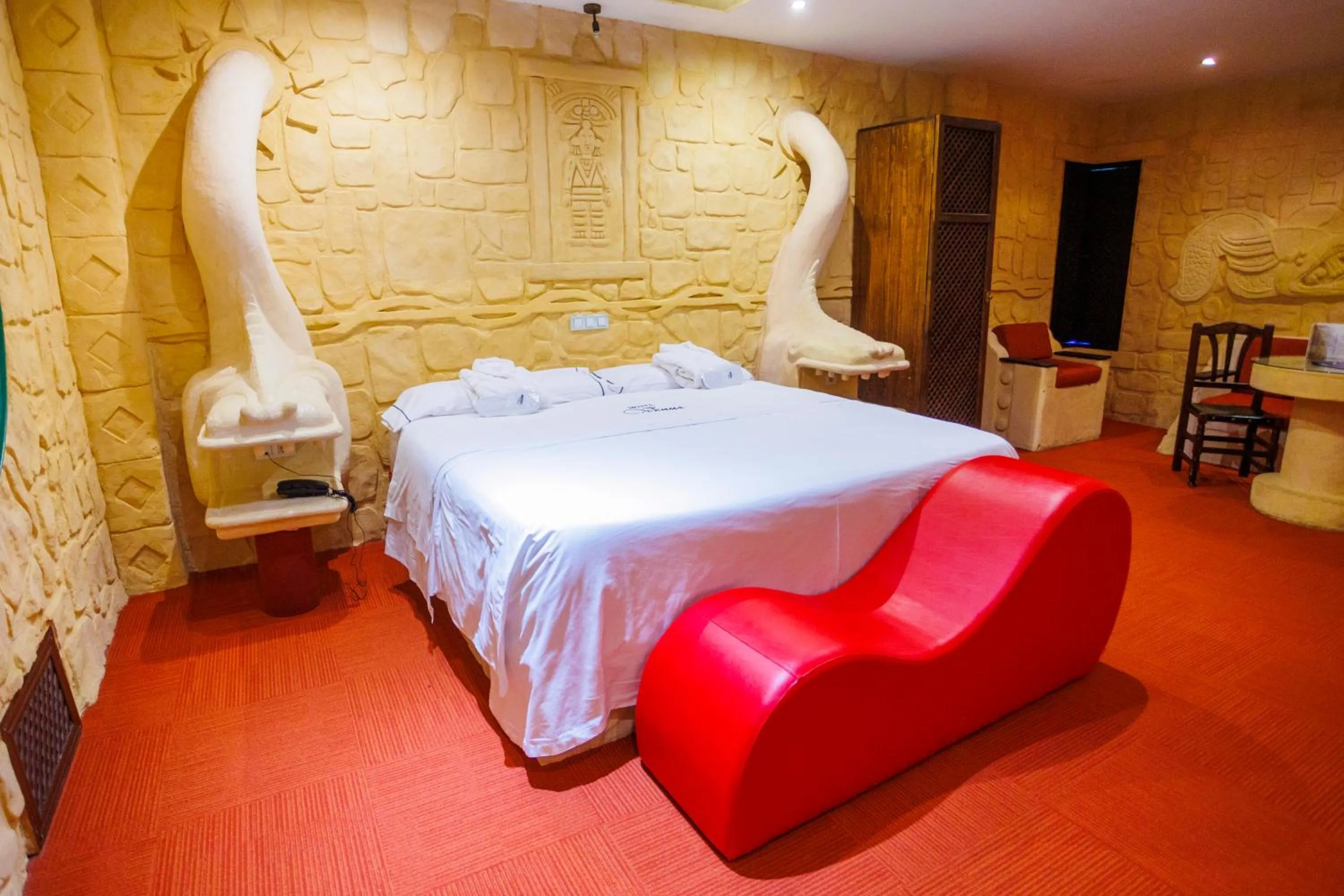 Bed in Motel Venus Valladolid