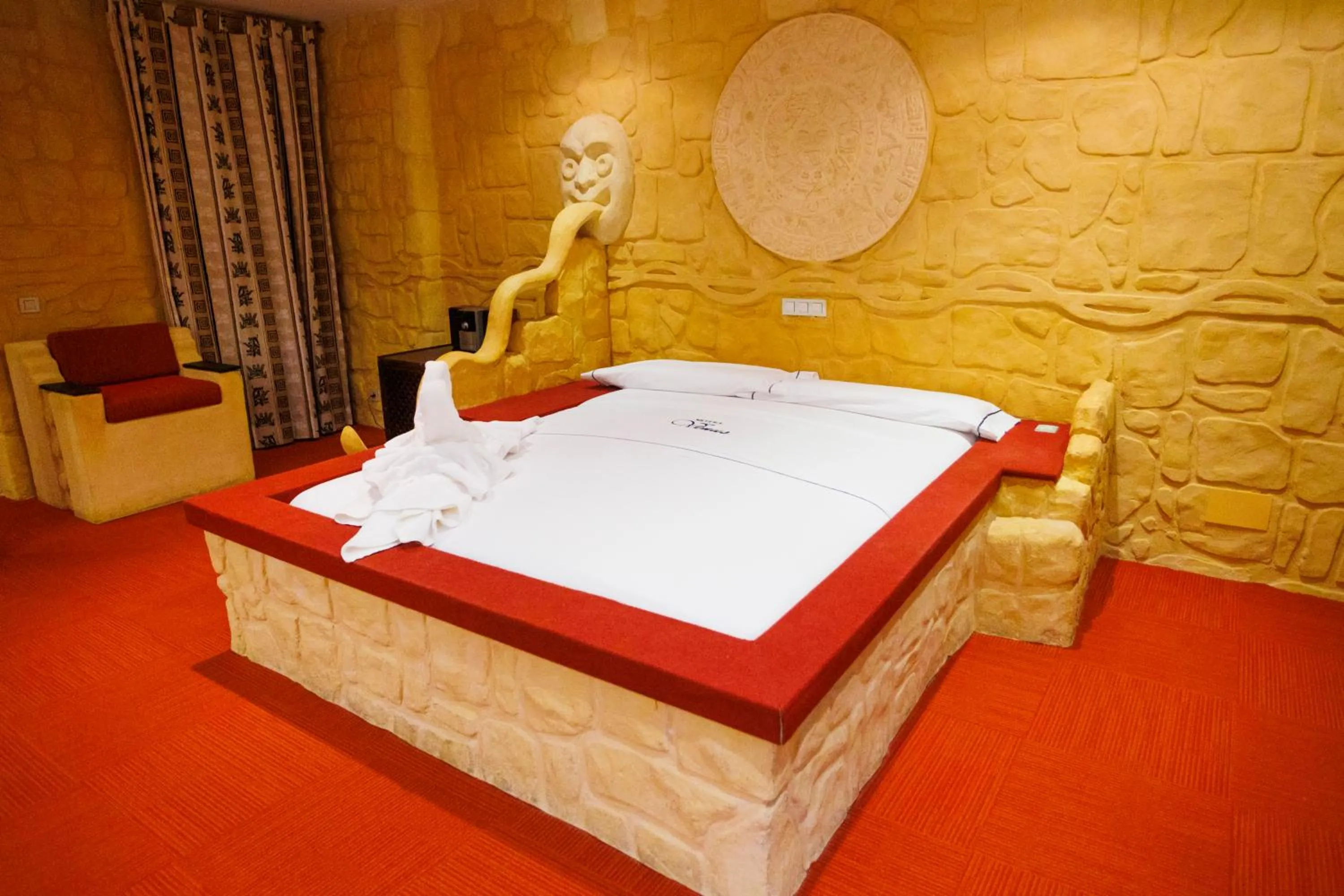 Bed in Motel Venus Valladolid