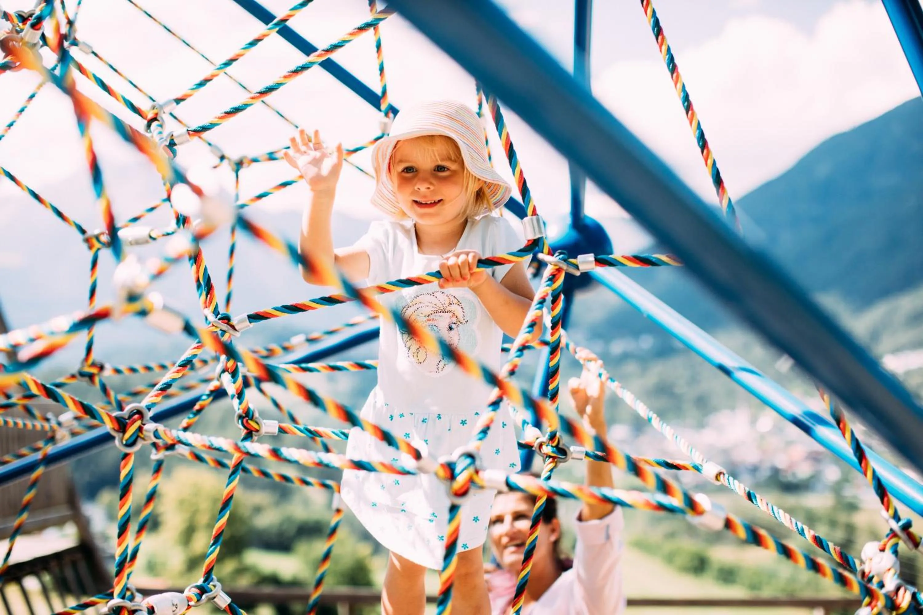 Children play ground in Pitzis Kinderhotel - Family Only