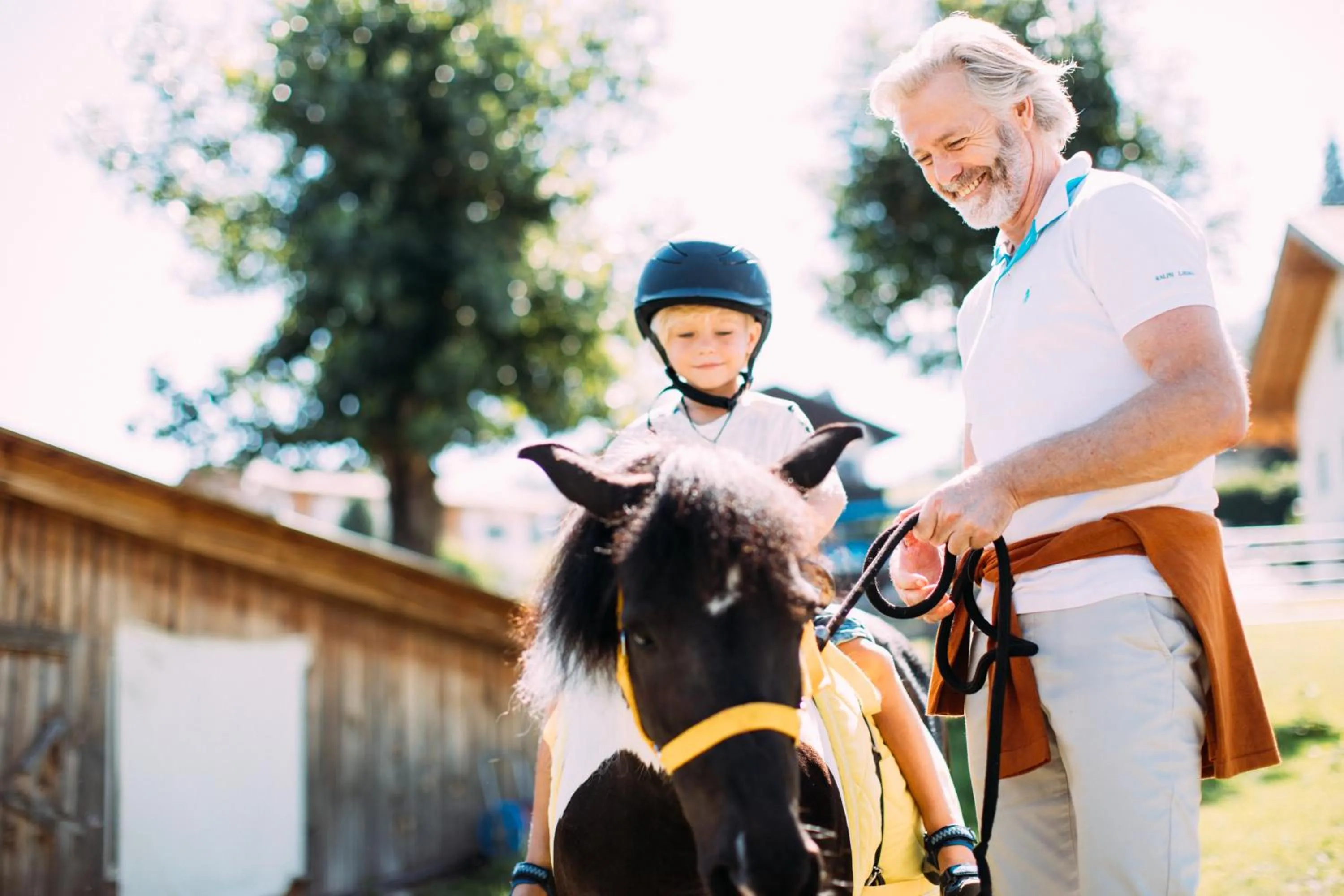 Horse-riding in Pitzis Kinderhotel - Family Only